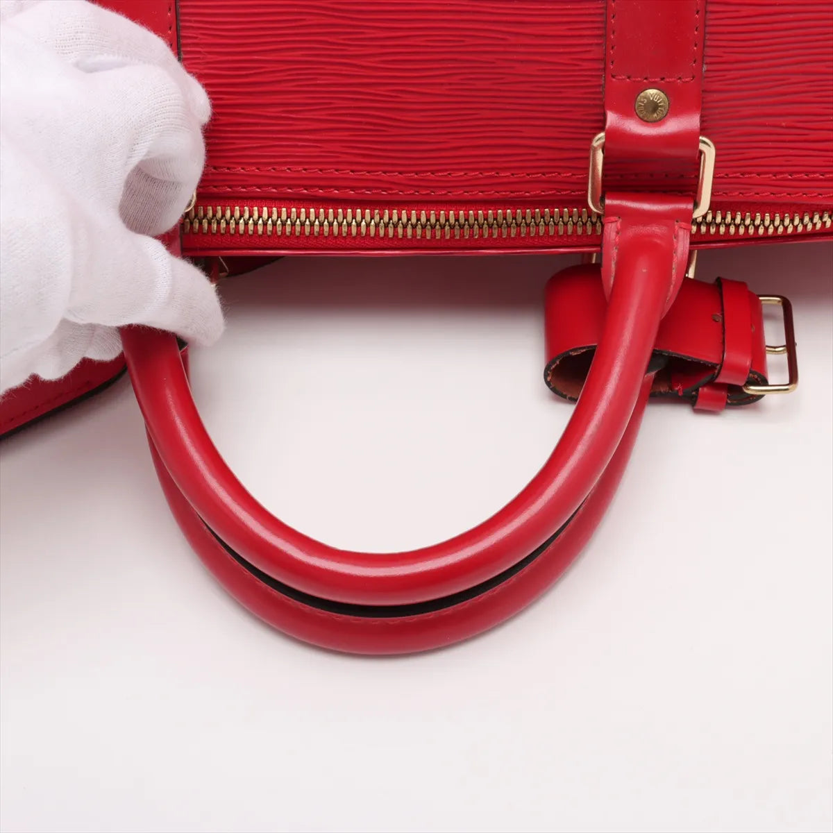Louis Vuitton Epi Keepall 50 VI0936 Red