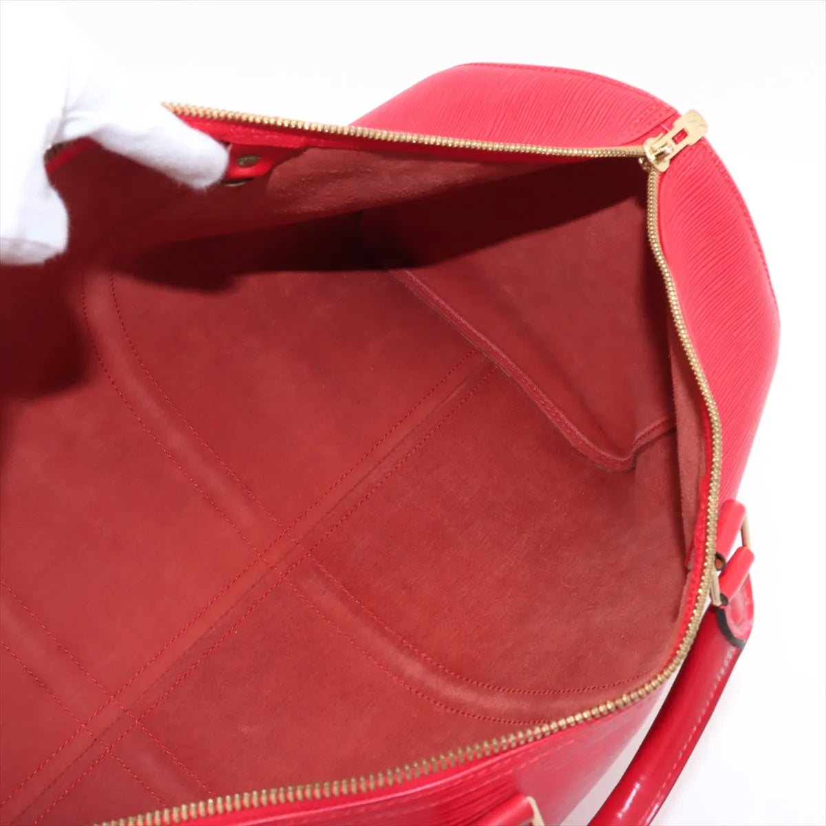 Louis Vuitton Epi Keepall 50 VI0936 Red