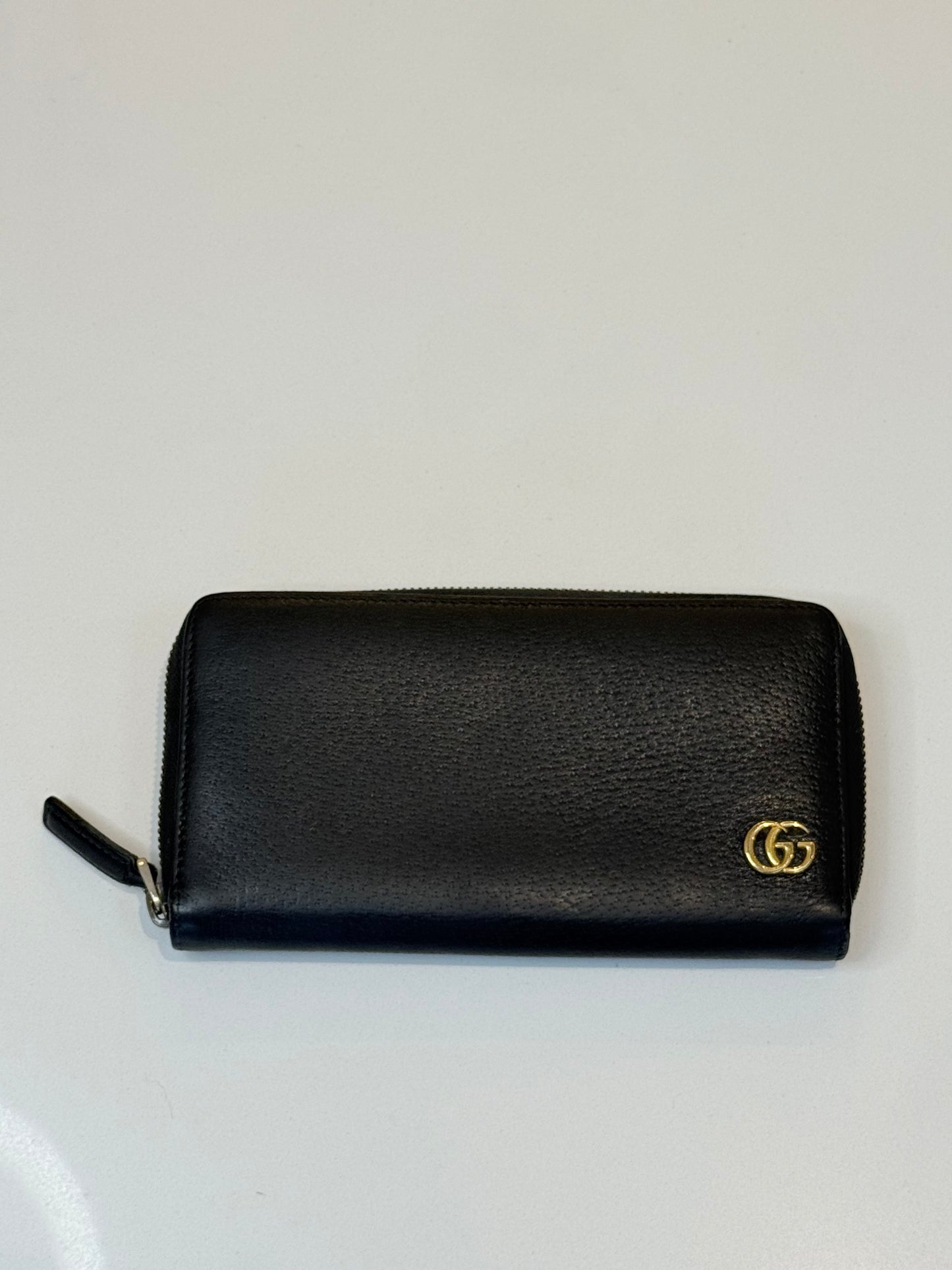 Gucci Marmont Leather Zippy