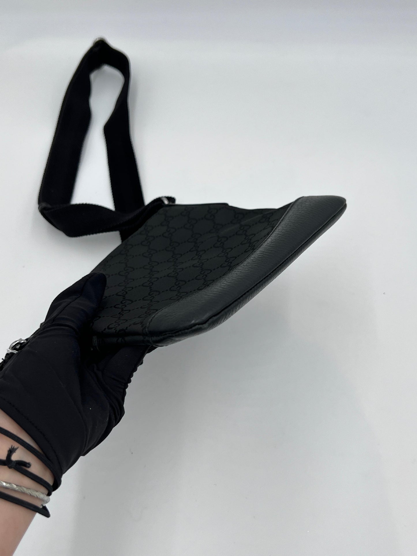 Gucci GG Nylon Shoulder Bag