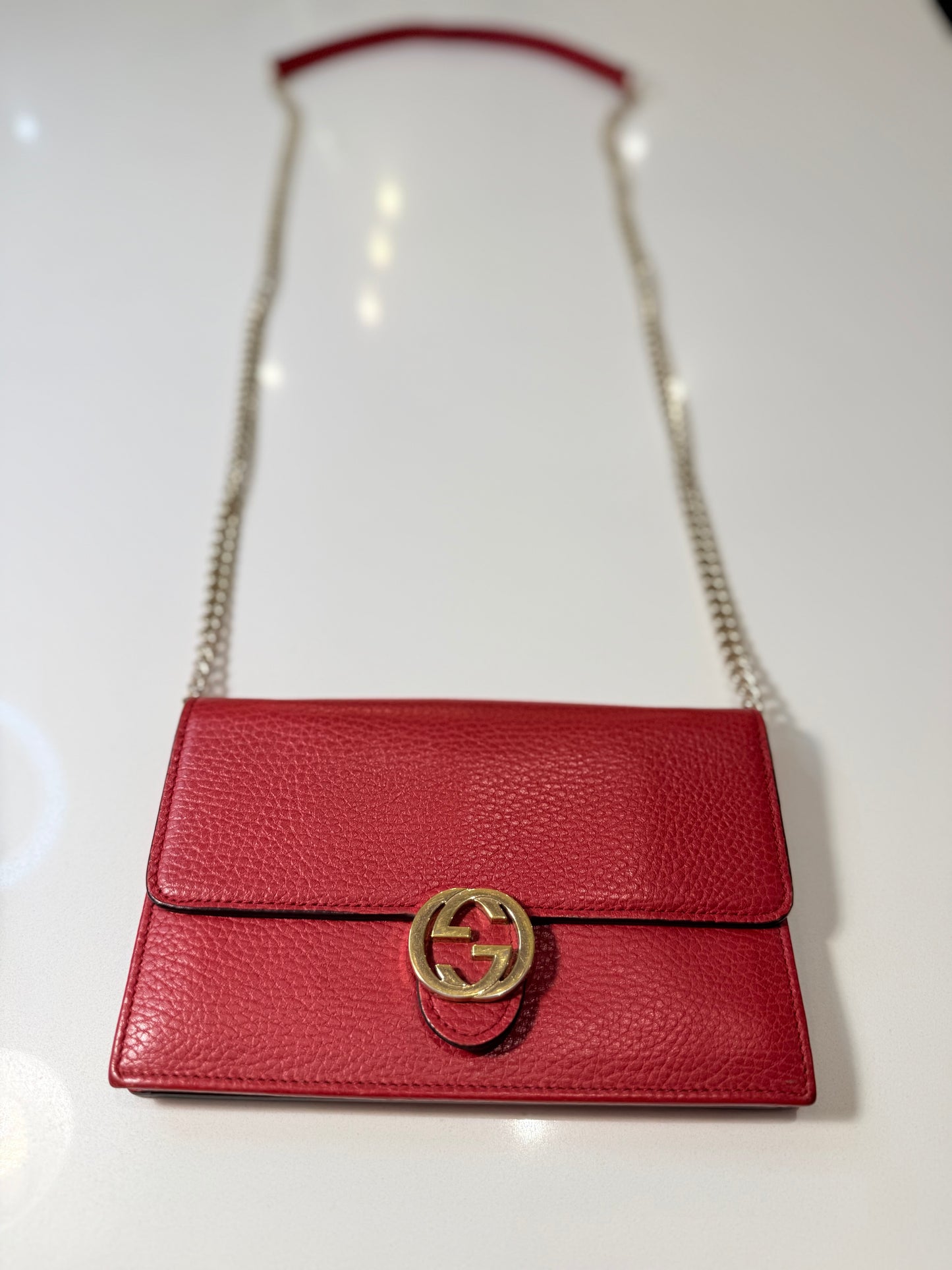 Gucci Interlocking Wallet on Chain