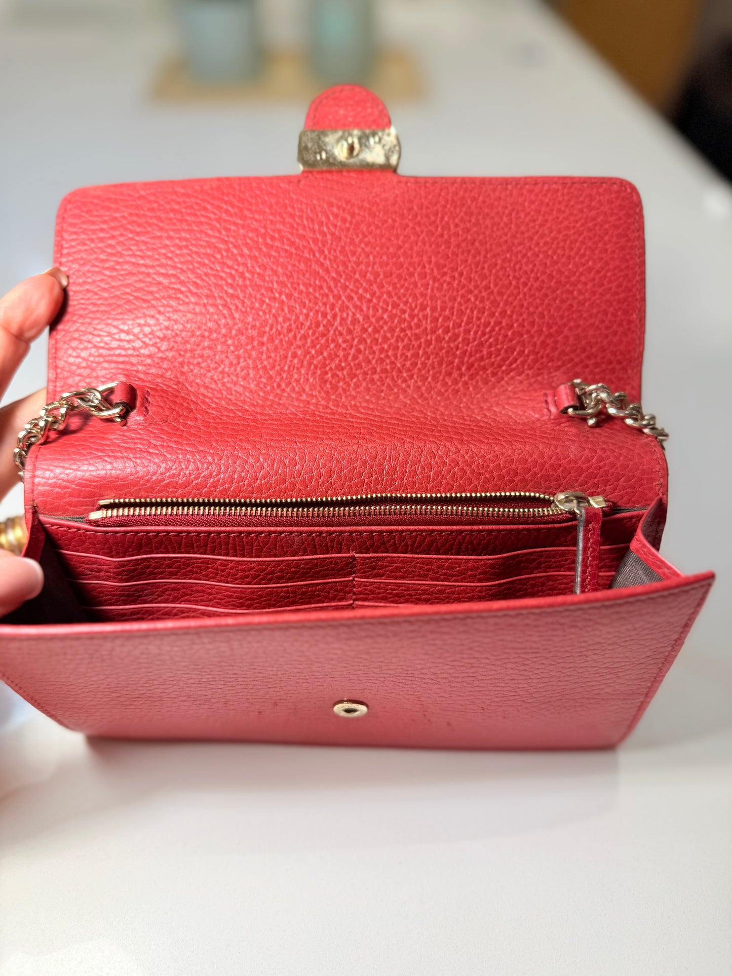 Gucci Interlocking Wallet on Chain