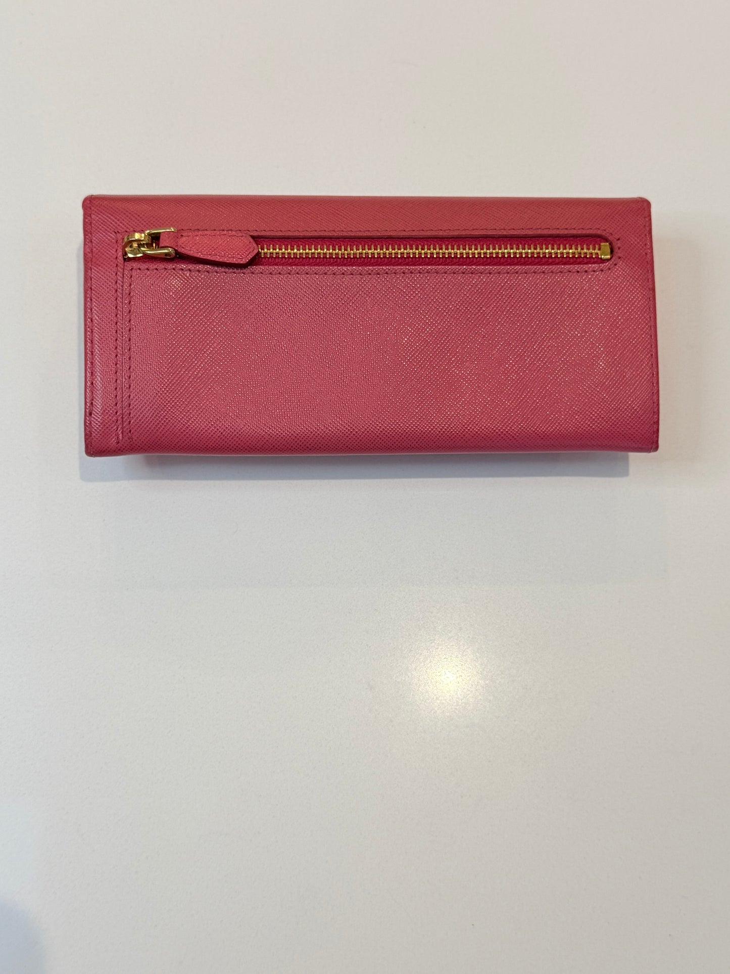 Prada Saffiano Long Wallet