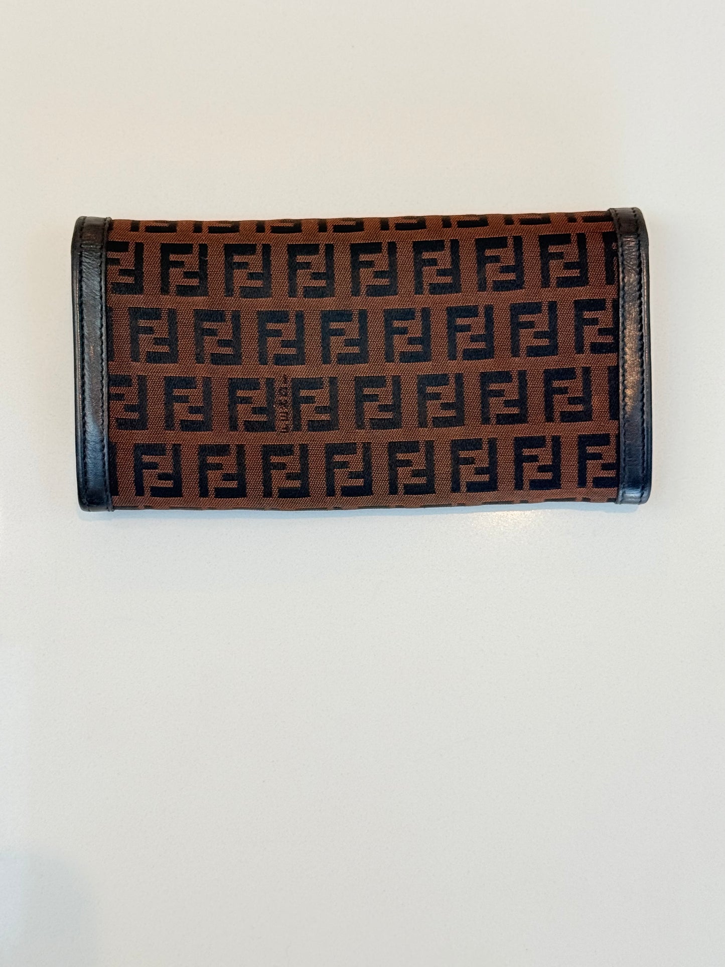 Fendi Zucchino Long Wallet