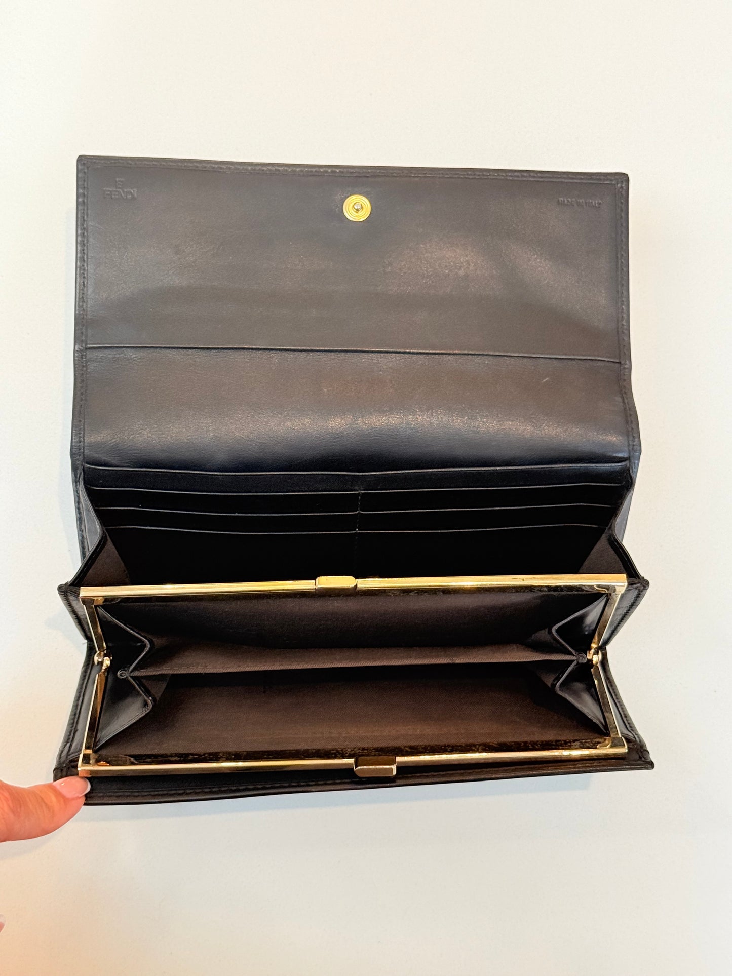 Fendi Zucchino Long Wallet