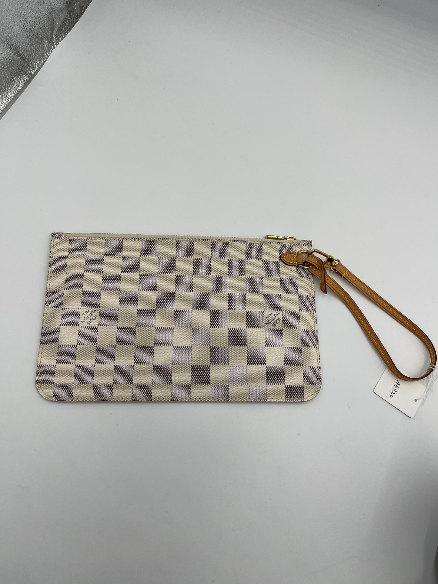 Louis Vuitton Neverfull Pouch Azur MM SR2144 (AH920)