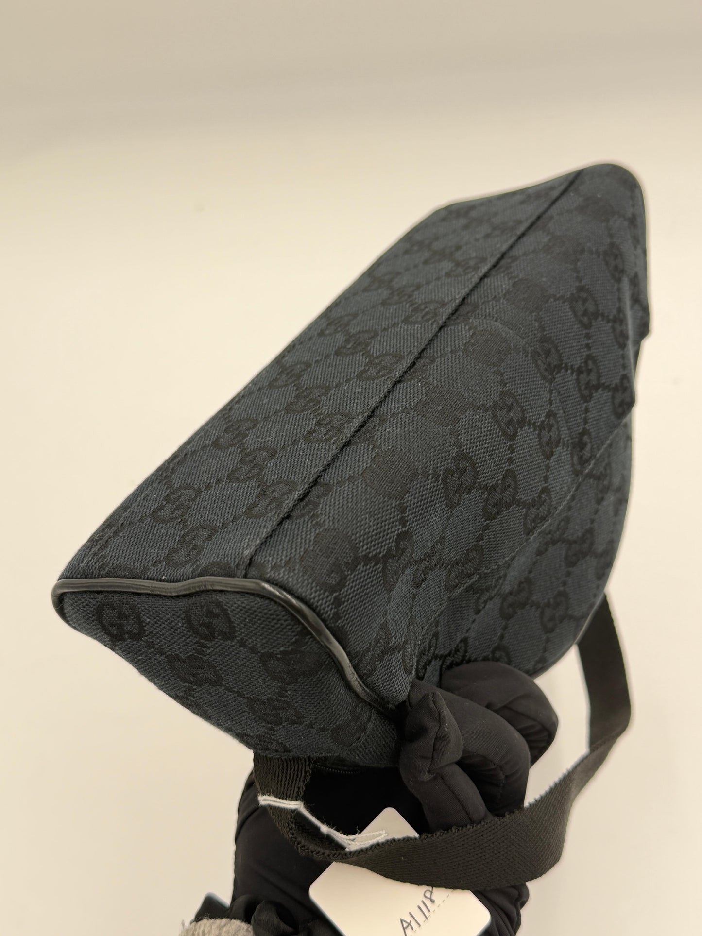 Gucci Half Moon Canvas Mini Arch Bag