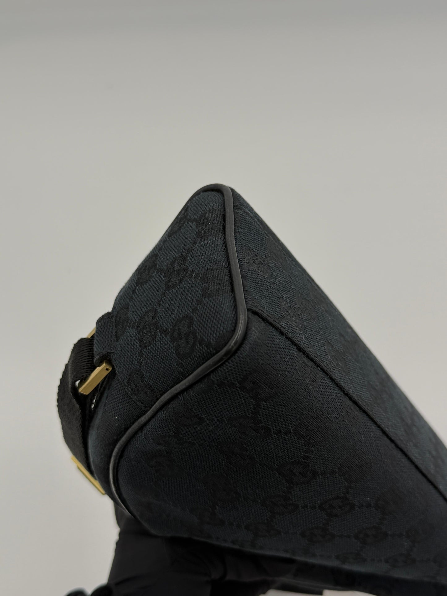 Gucci Half Moon Canvas Mini Arch Bag
