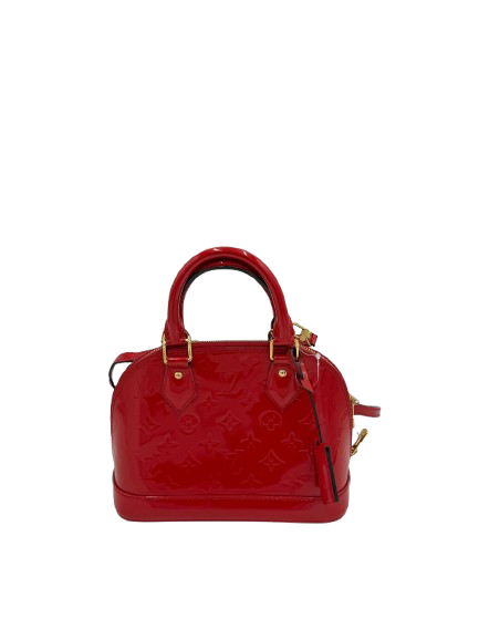 Pre-Owned Louis Vuitton Alma BB Vernis with Strap AI119
