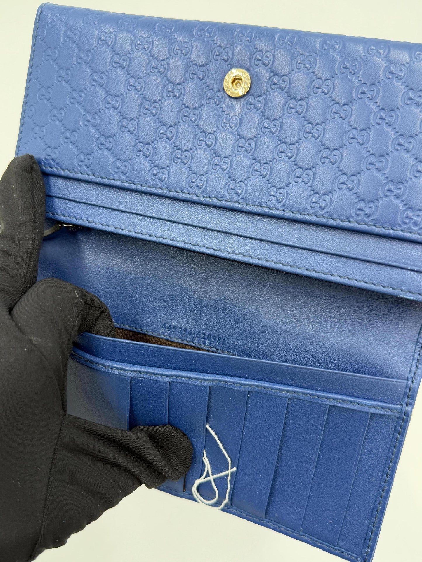 Gucci Guccissima Long Wallet Pre-Owned