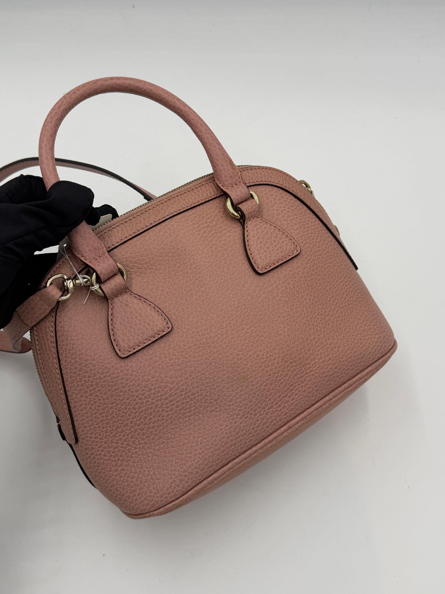 Gucci Mini GG Charm Dome Satchel Pre-Owned