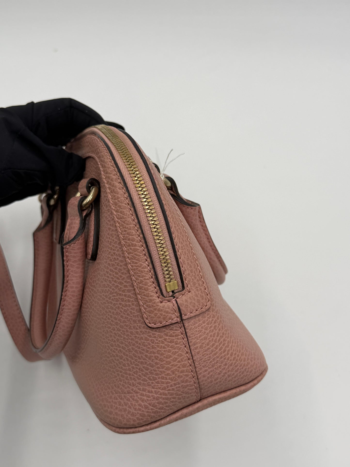 Gucci Mini GG Charm Dome Satchel Pre-Owned