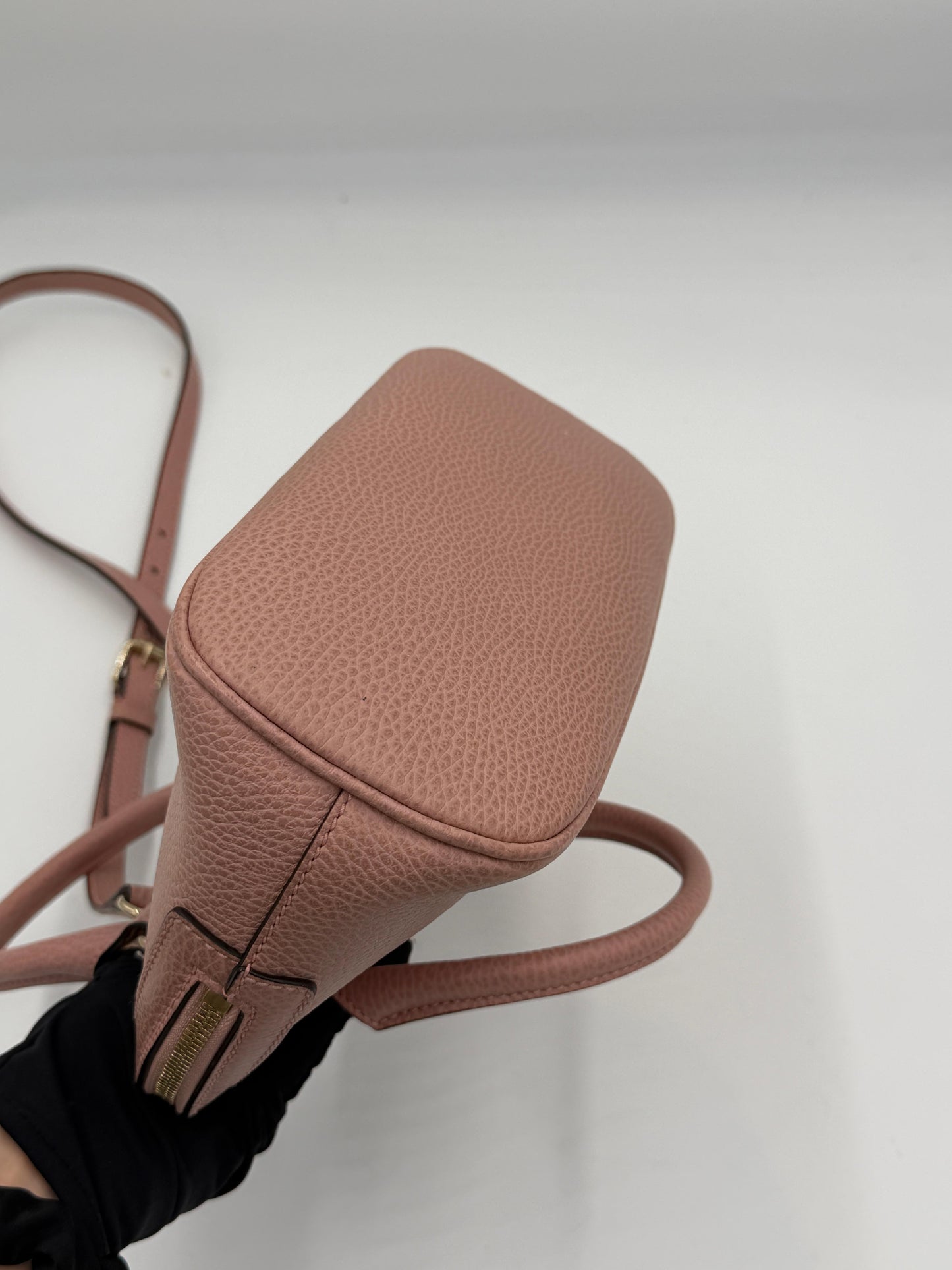 Gucci Mini GG Charm Dome Satchel Pre-Owned