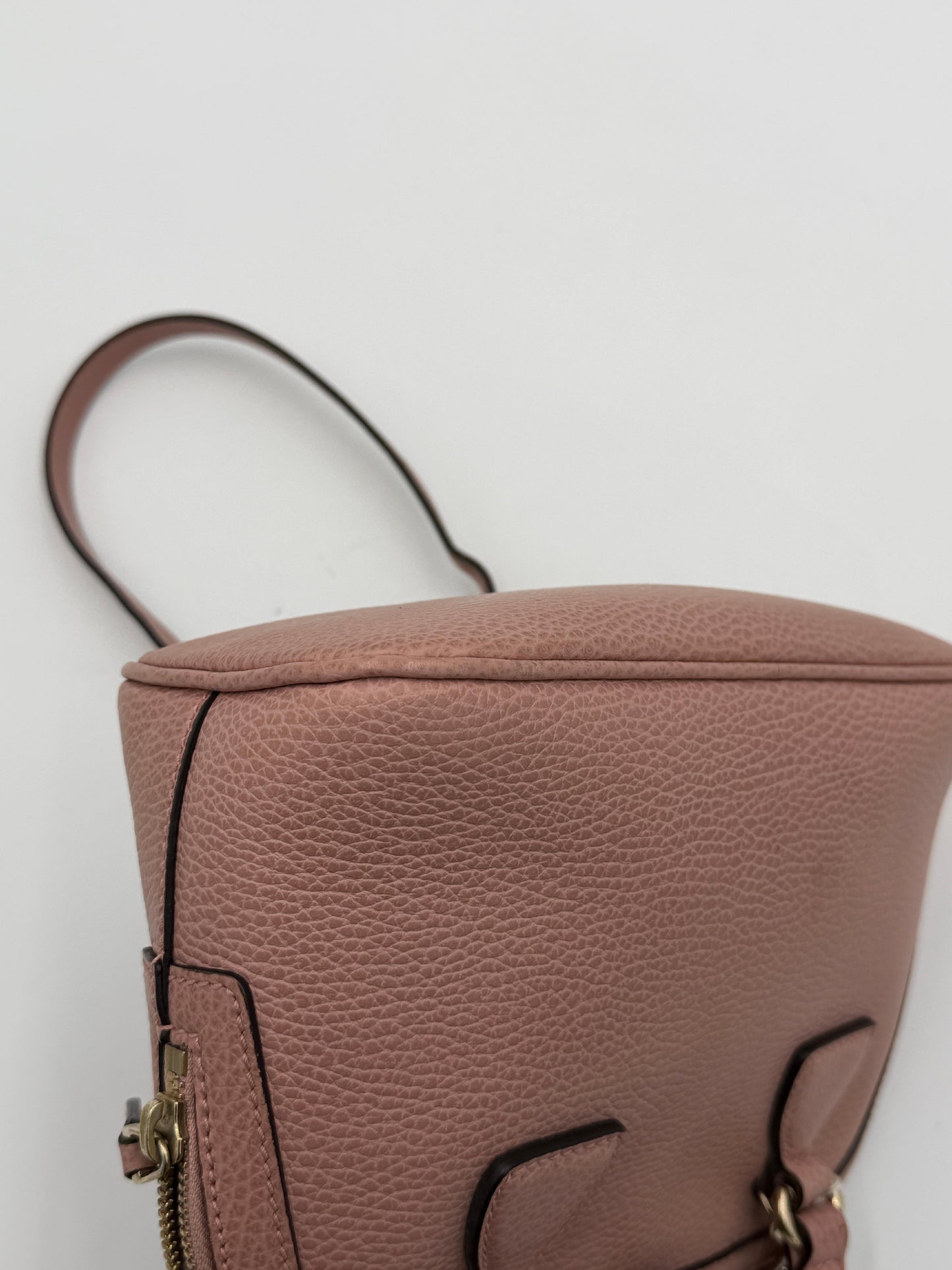 Gucci Mini GG Charm Dome Satchel Pre-Owned