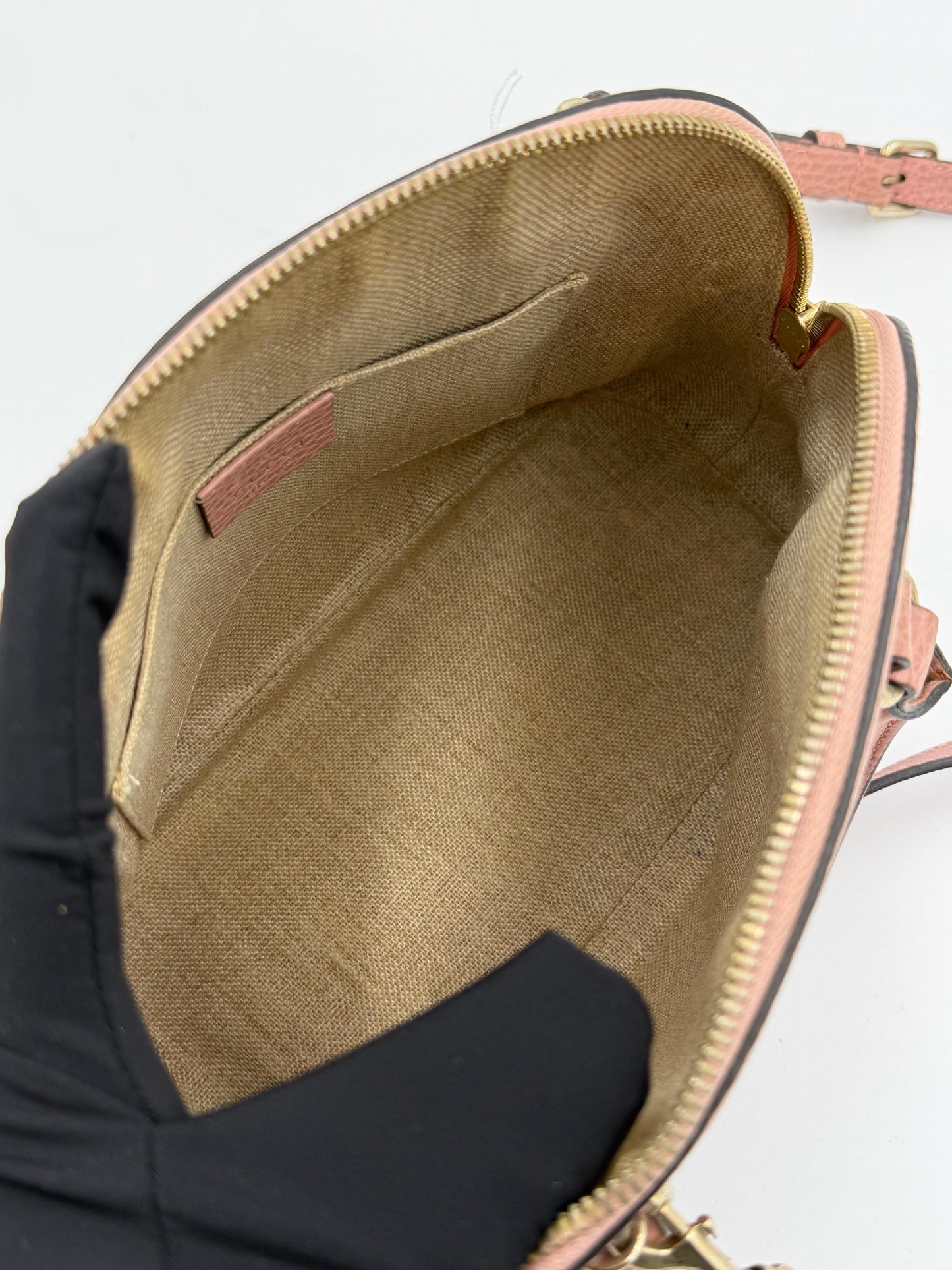 Gucci Mini GG Charm Dome Satchel Pre-Owned