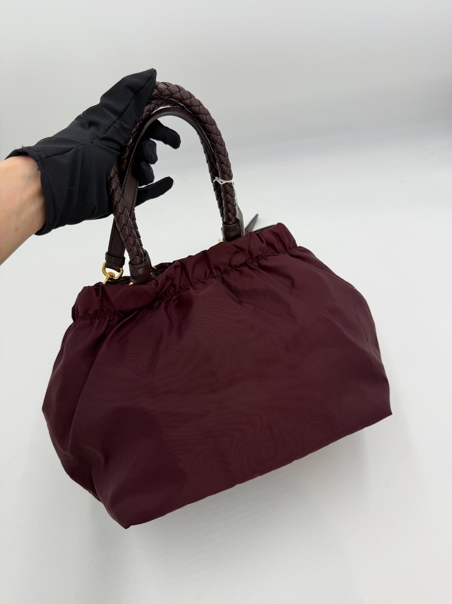 Prada Nylon Ribbon 2Way Tote Pre-Owned