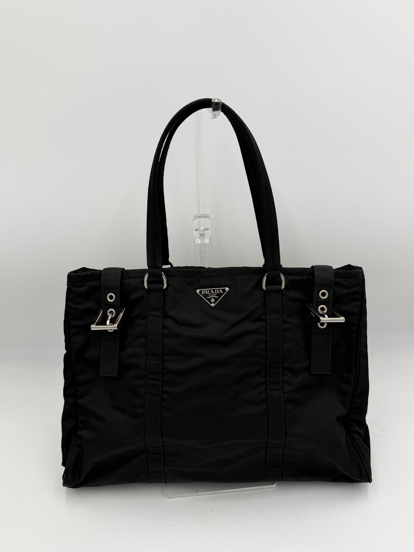 Pre-Owned Prada Tessuto Double Handle Tote AI494