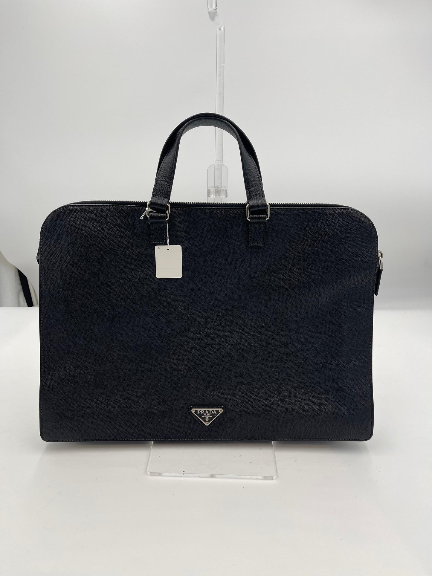 Pre-Owned Prada Saffiano Briefcase AI612