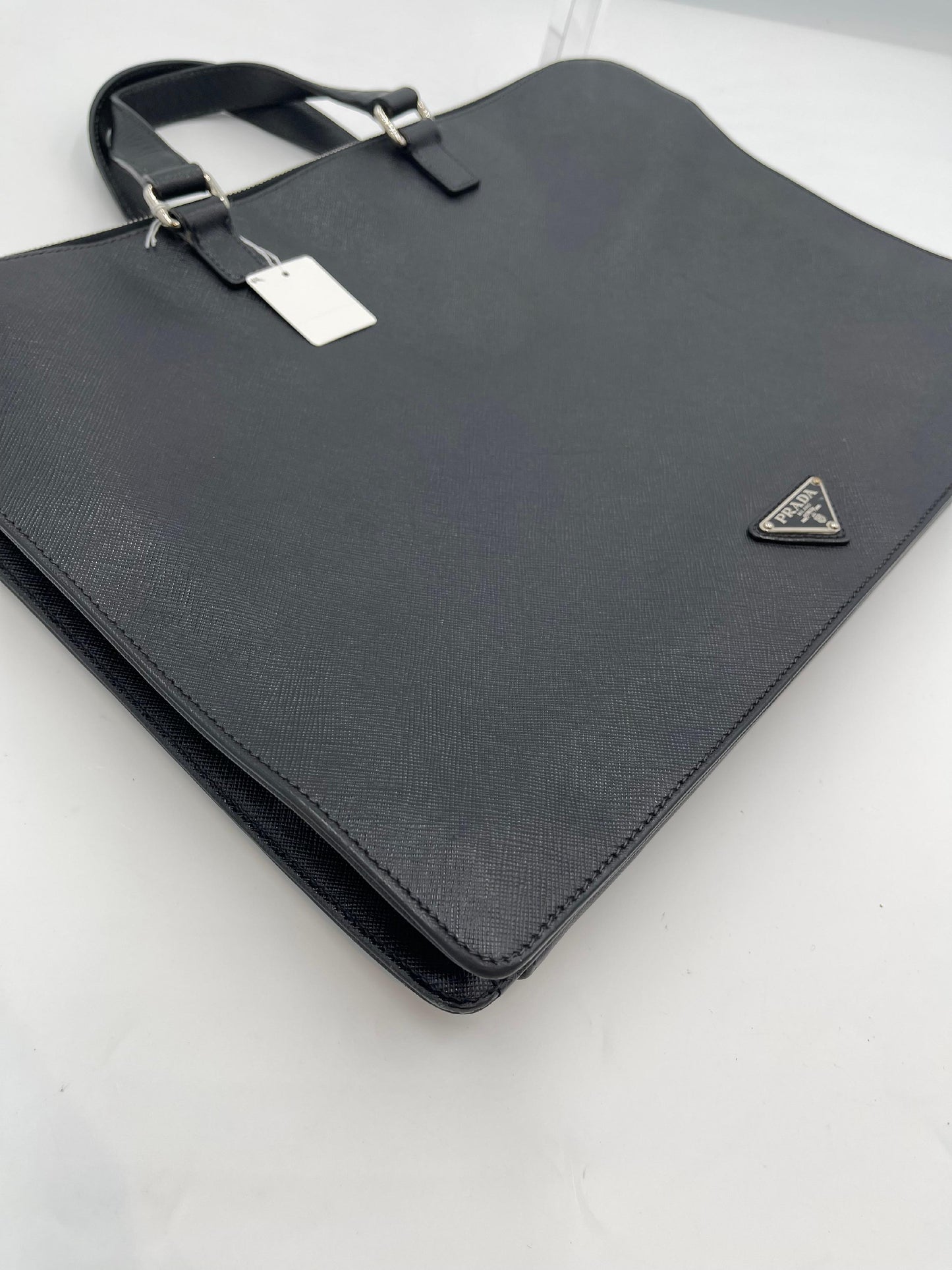 Pre-Owned Prada Saffiano Briefcase AI612