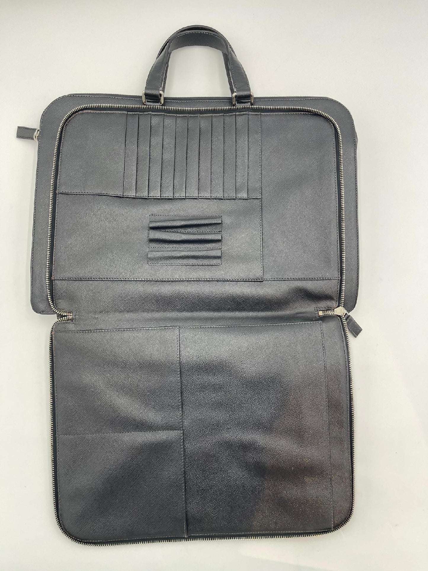 Pre-Owned Prada Saffiano Briefcase AI612