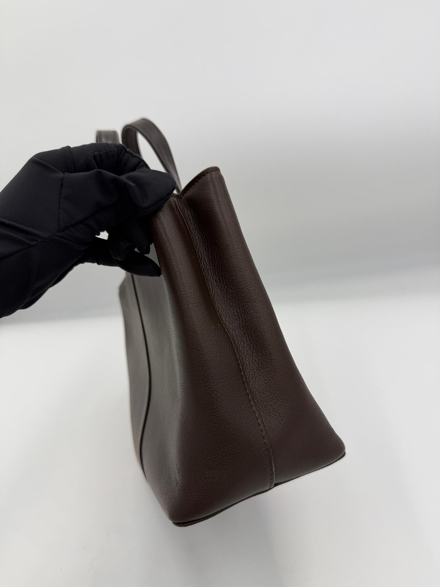Burberry Vintage Leather Tote Bag