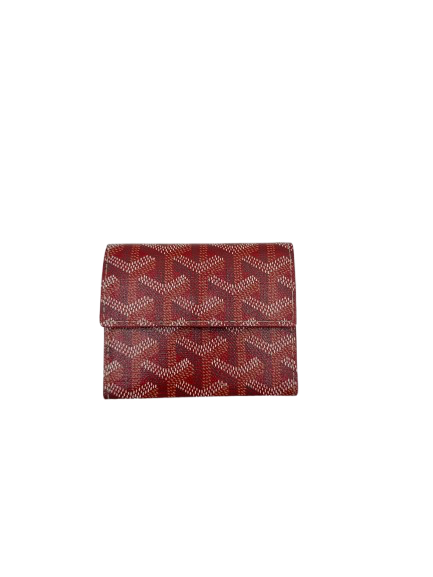 Pre-Owned Goyard Herringbone Compact Wallet AI721