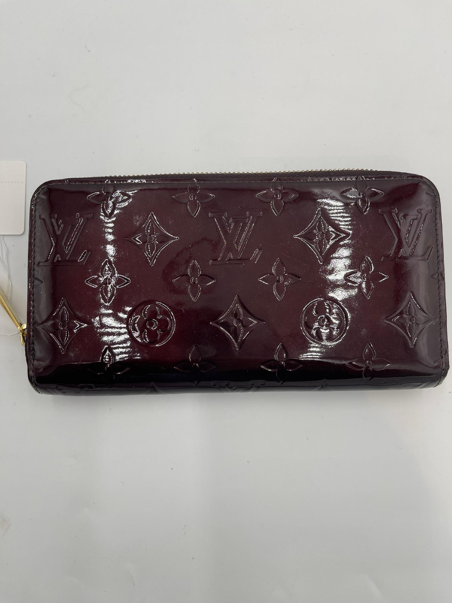 Louis Vuitton Zipp Wallet Vernis (AI822)
