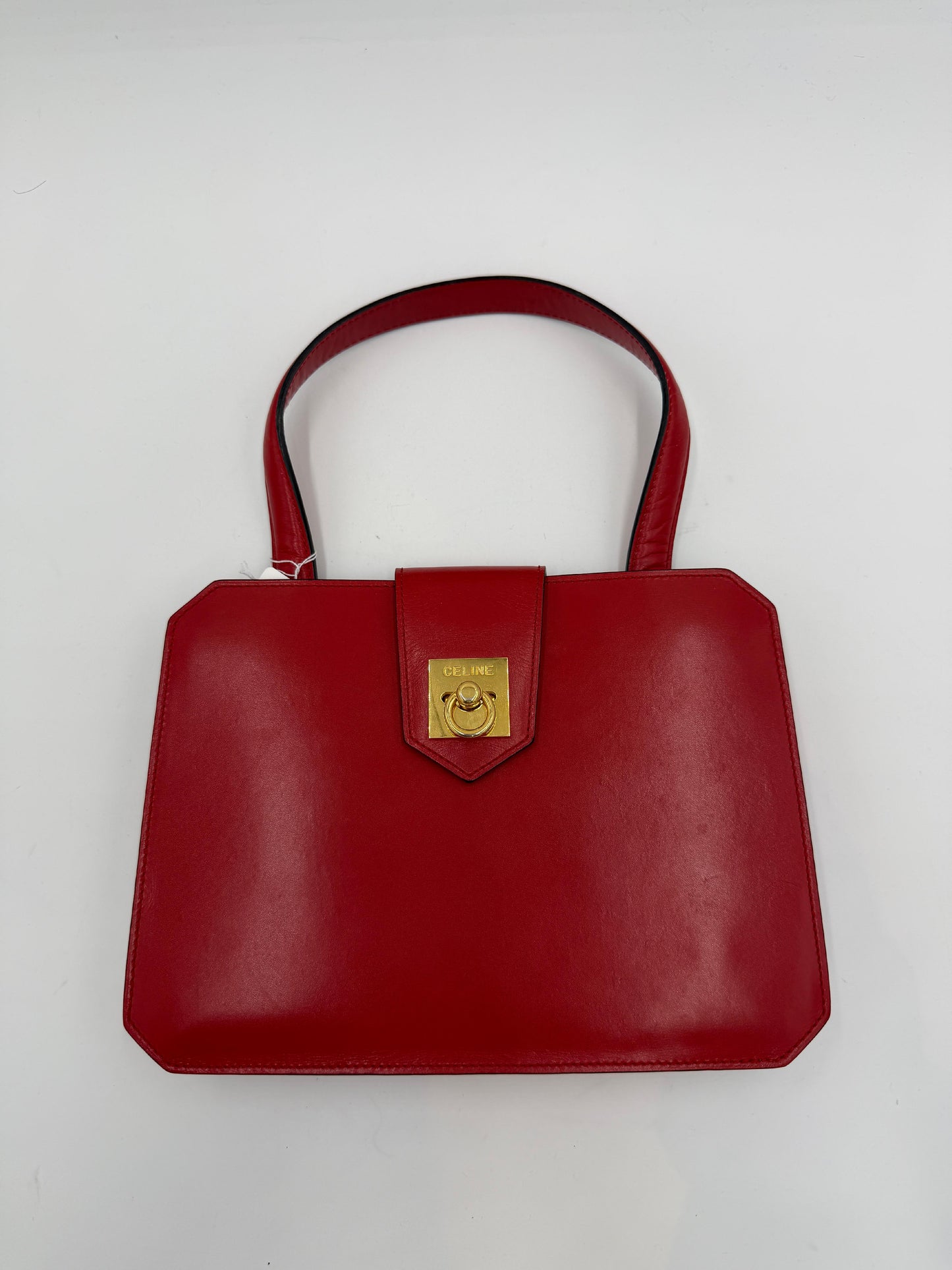 Celine One Handle Leather Bag
