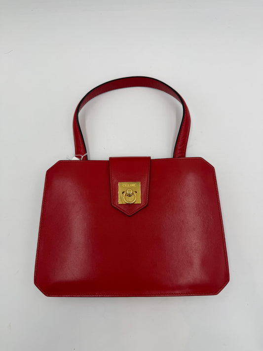 Celine One Handle Leather Bag