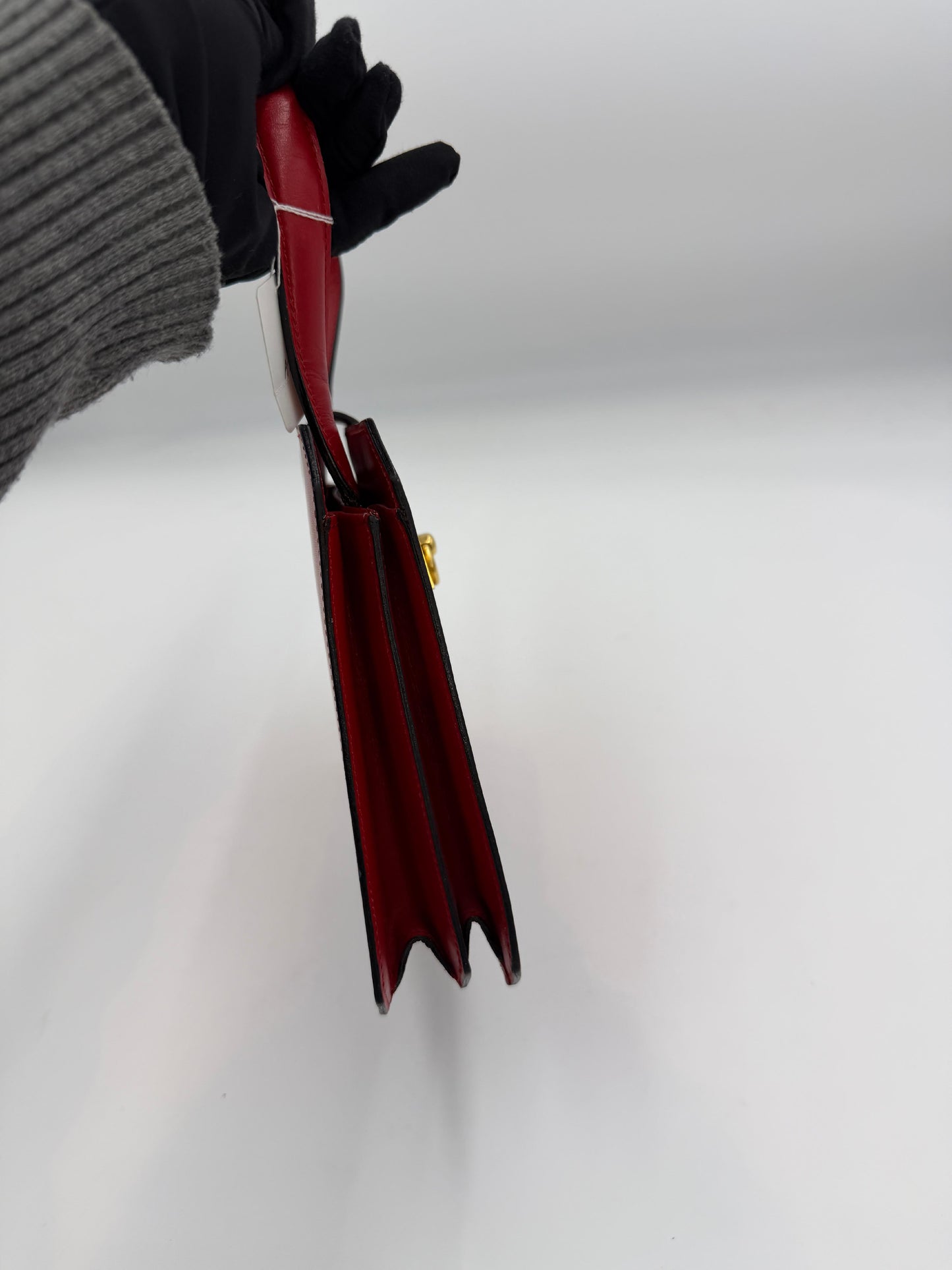 Celine One Handle Leather Bag