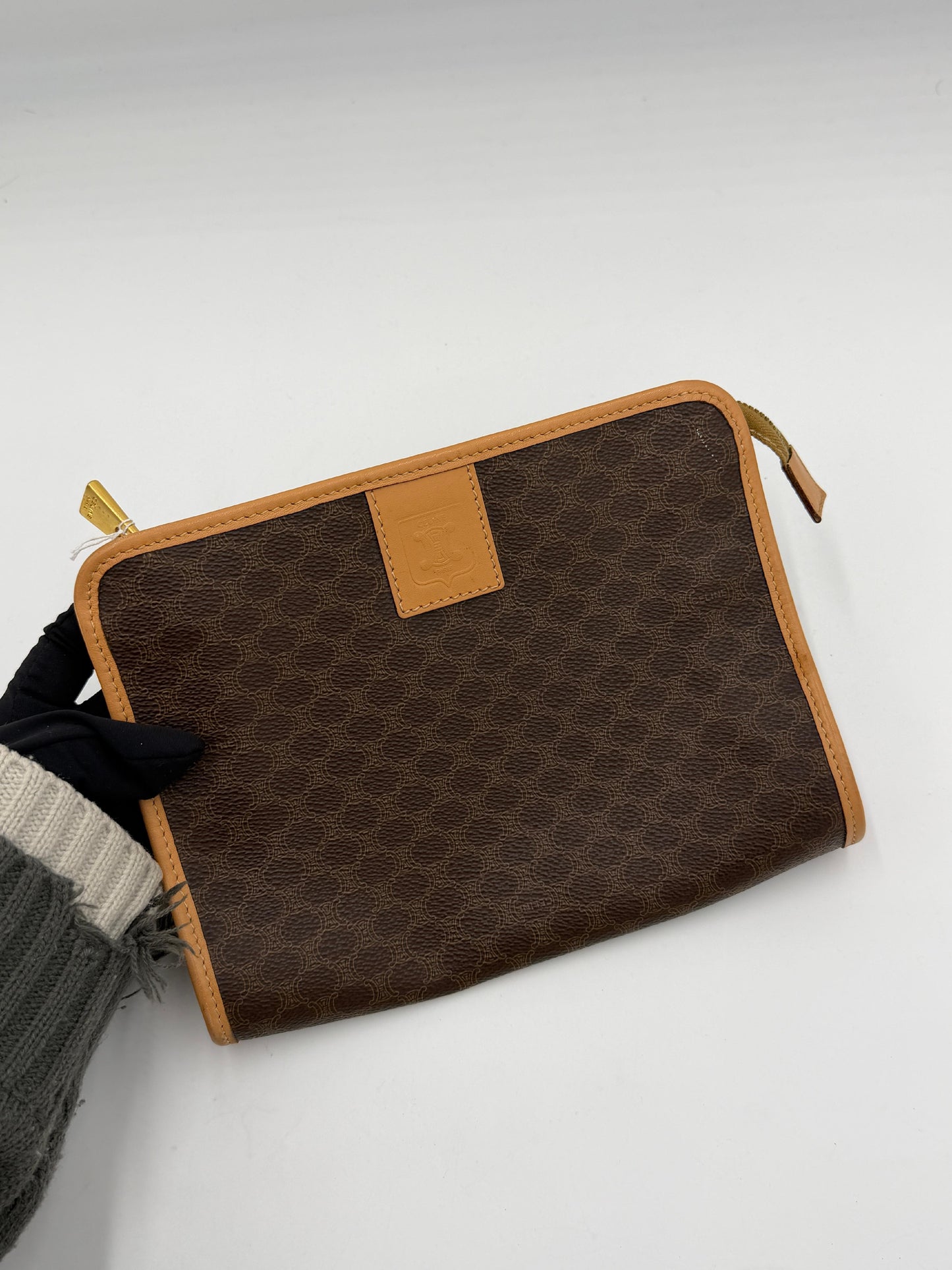 Celine Macadam Clutch Bag