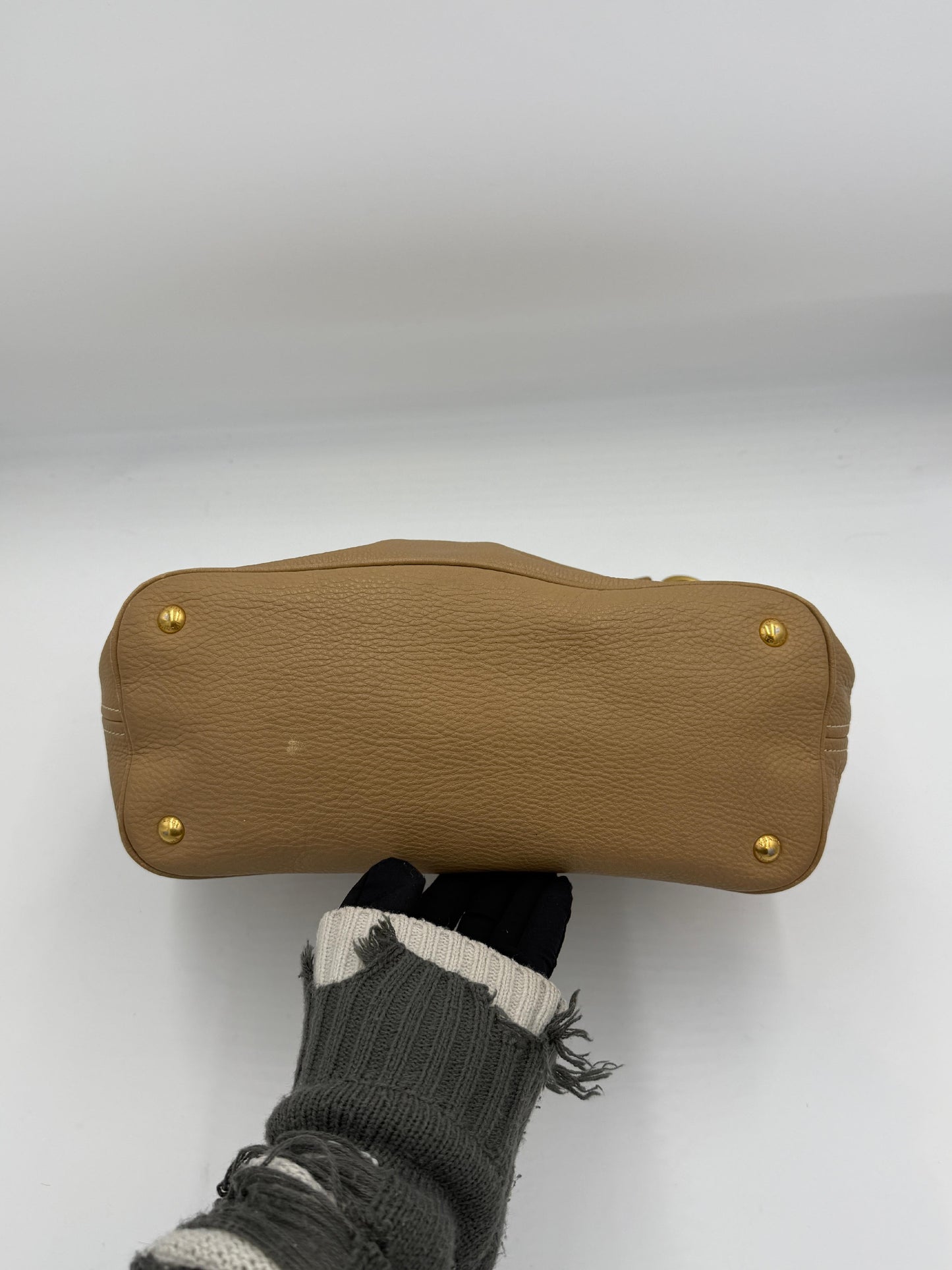Pre-Owned Prada Leather One Shoulder AI959