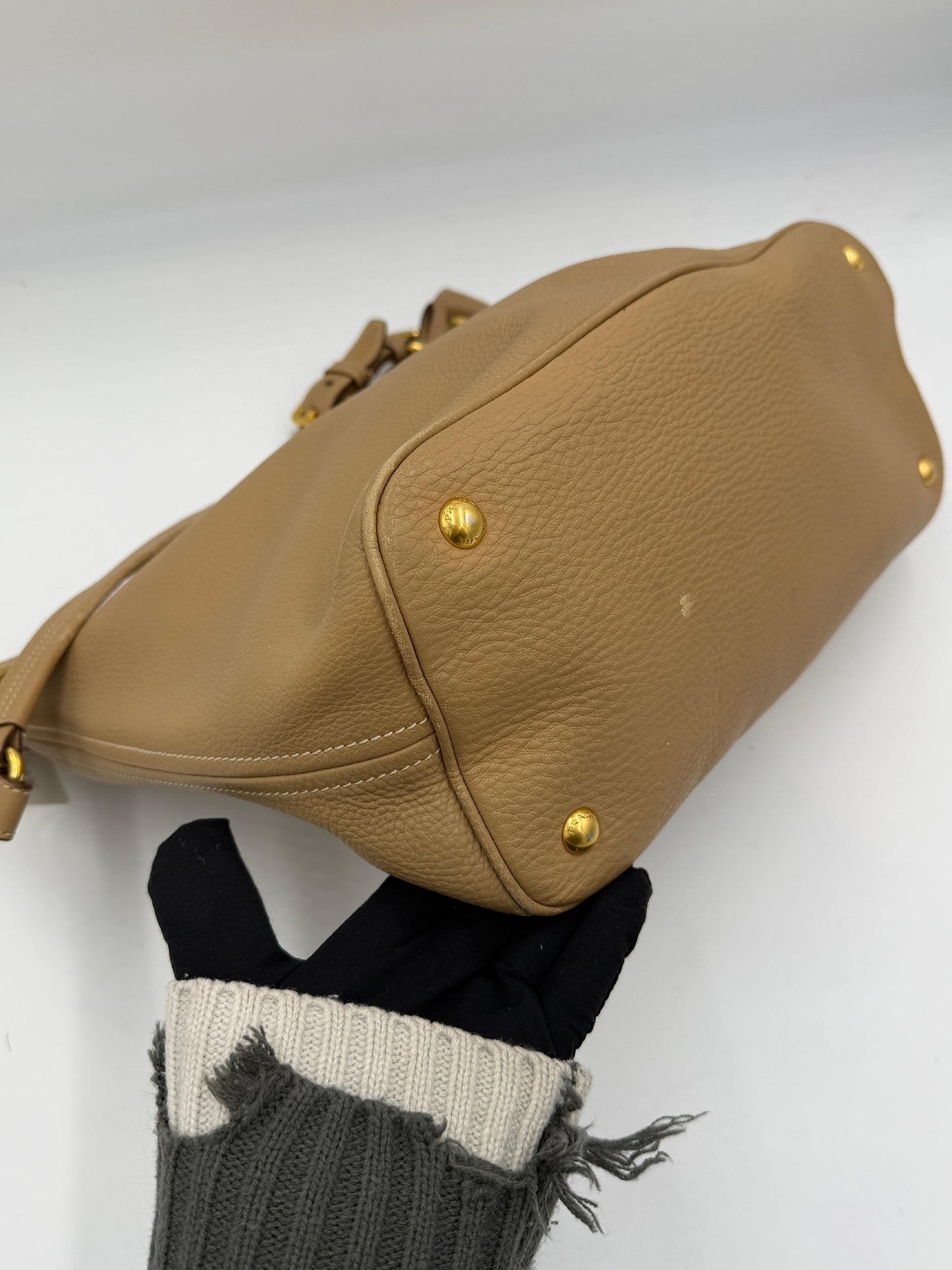 Pre-Owned Prada Leather One Shoulder AI959