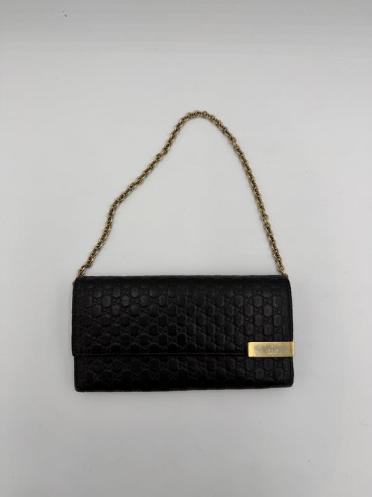 Gucci Guccissima Chain Wallet