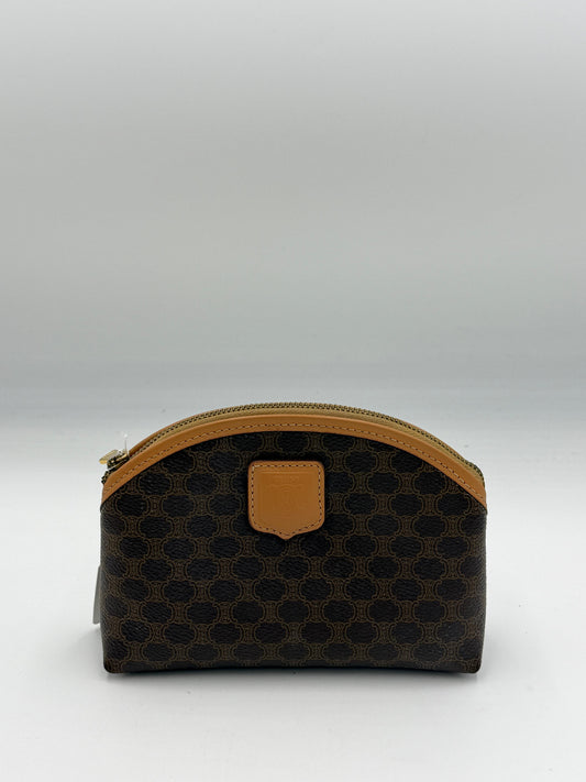 Celine Macadam Brown Pouch