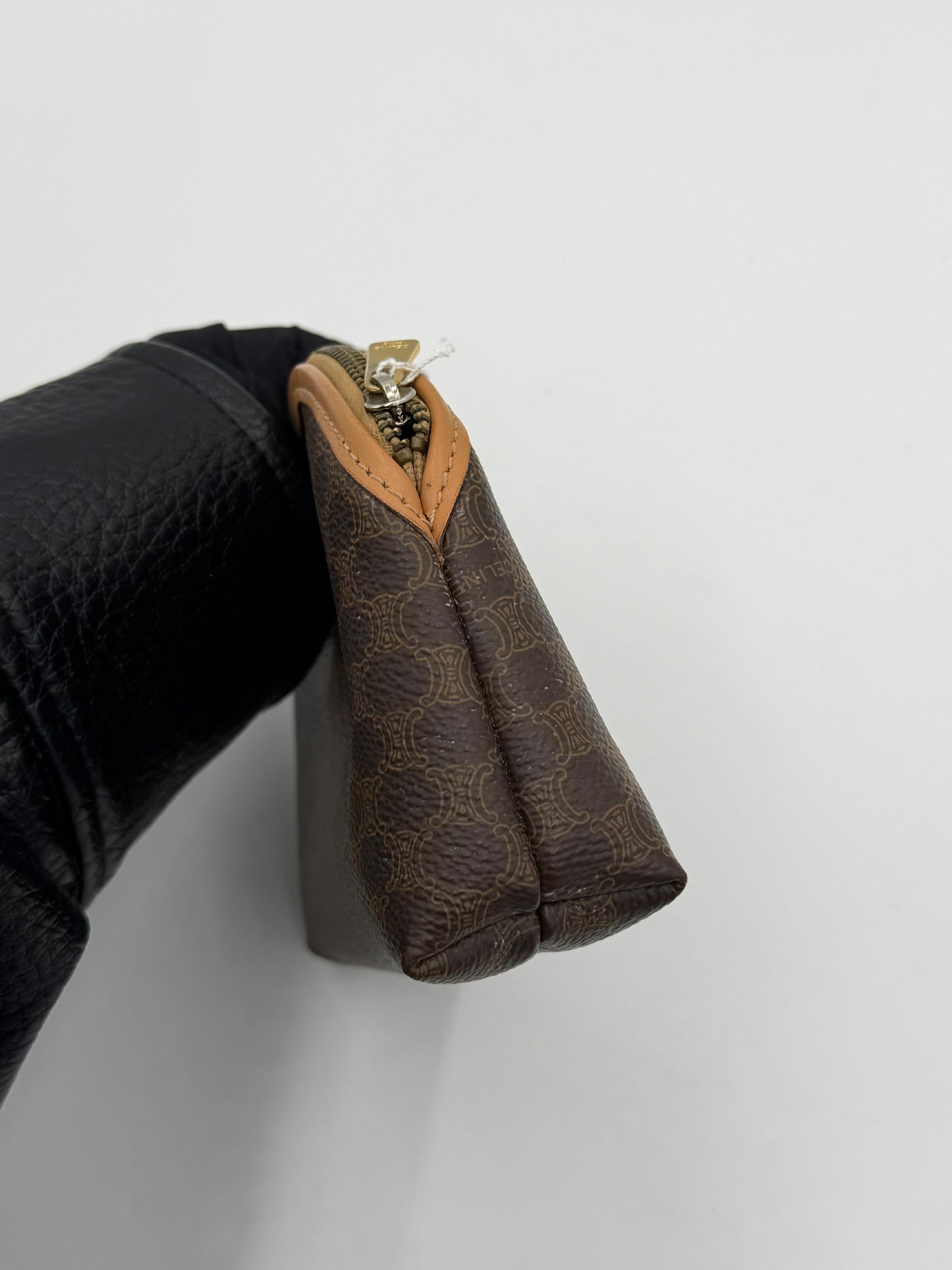 Celine Macadam Brown Pouch