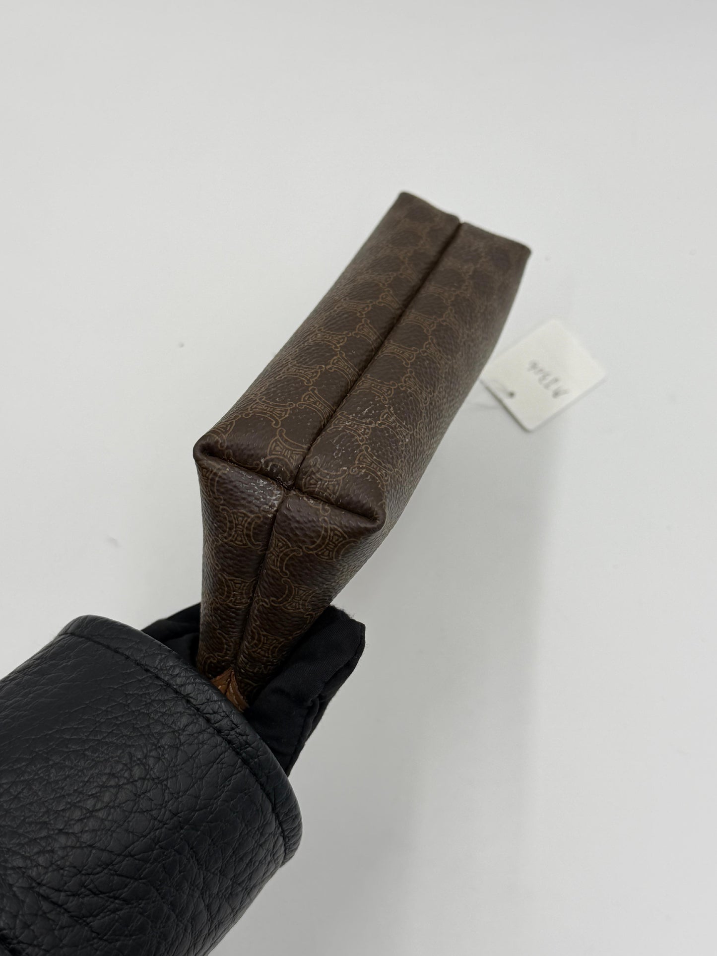 Celine Macadam Brown Pouch