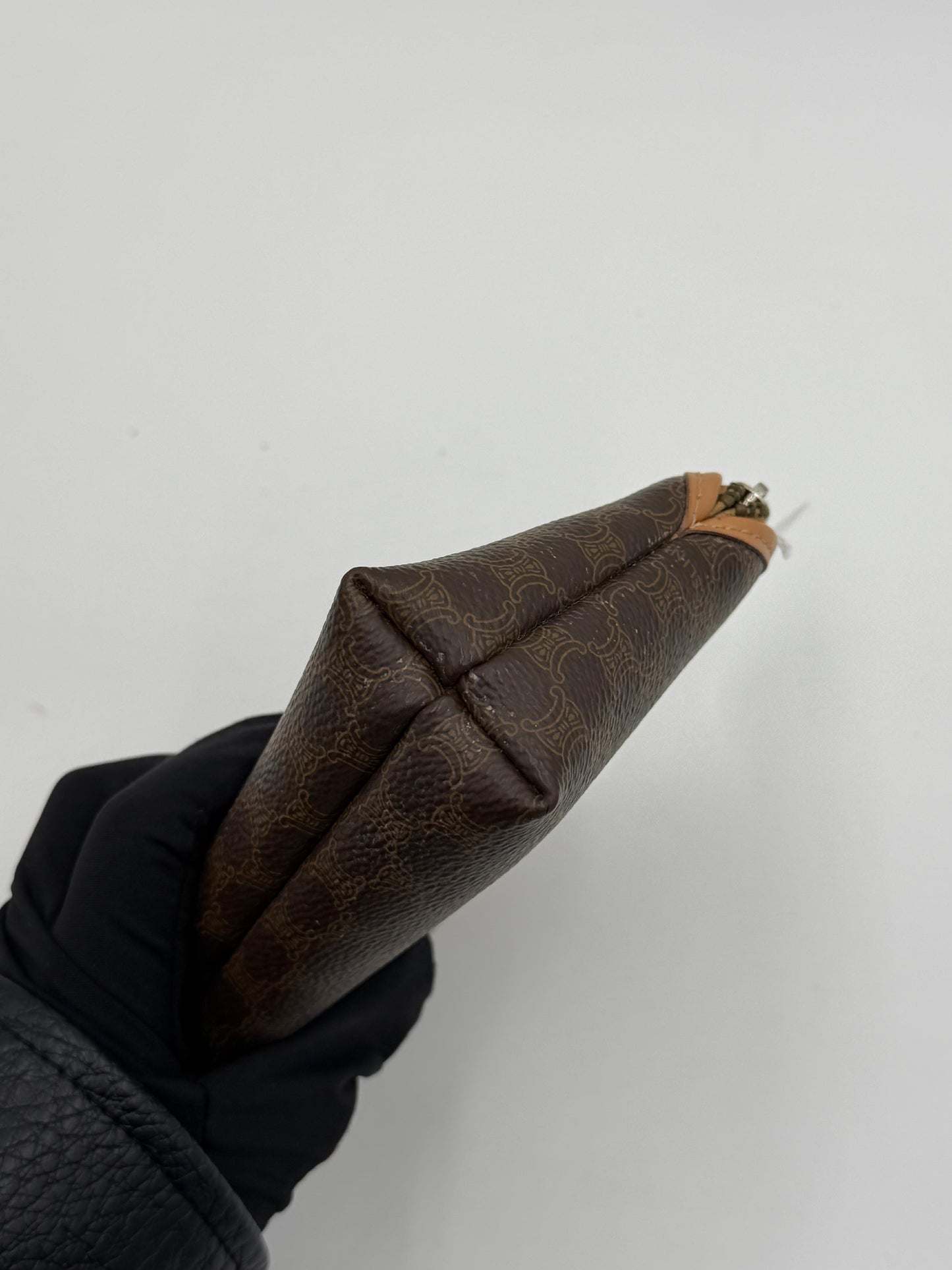 Celine Macadam Brown Pouch