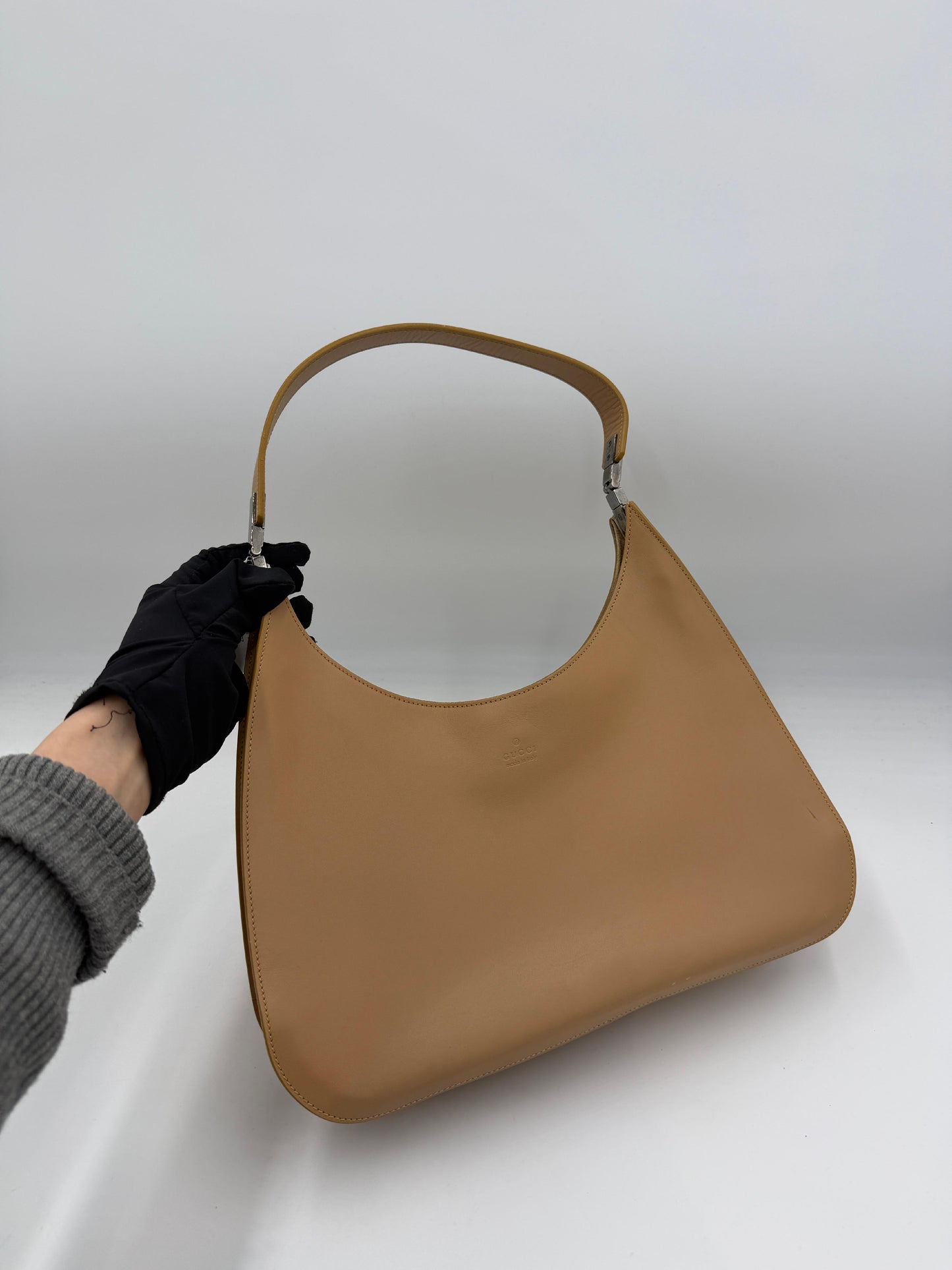 Gucci Vintage Leather One Shoulder Bag