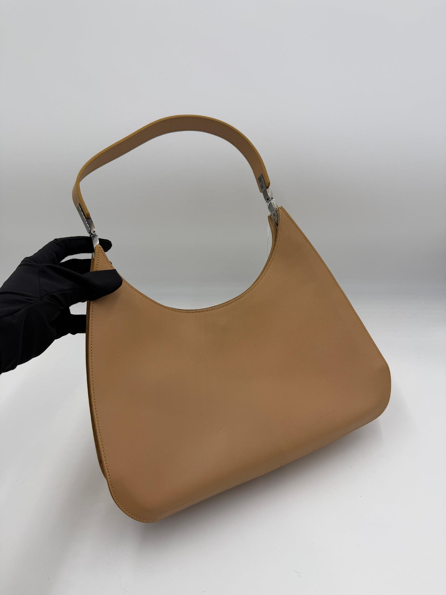Gucci Vintage Leather One Shoulder Bag