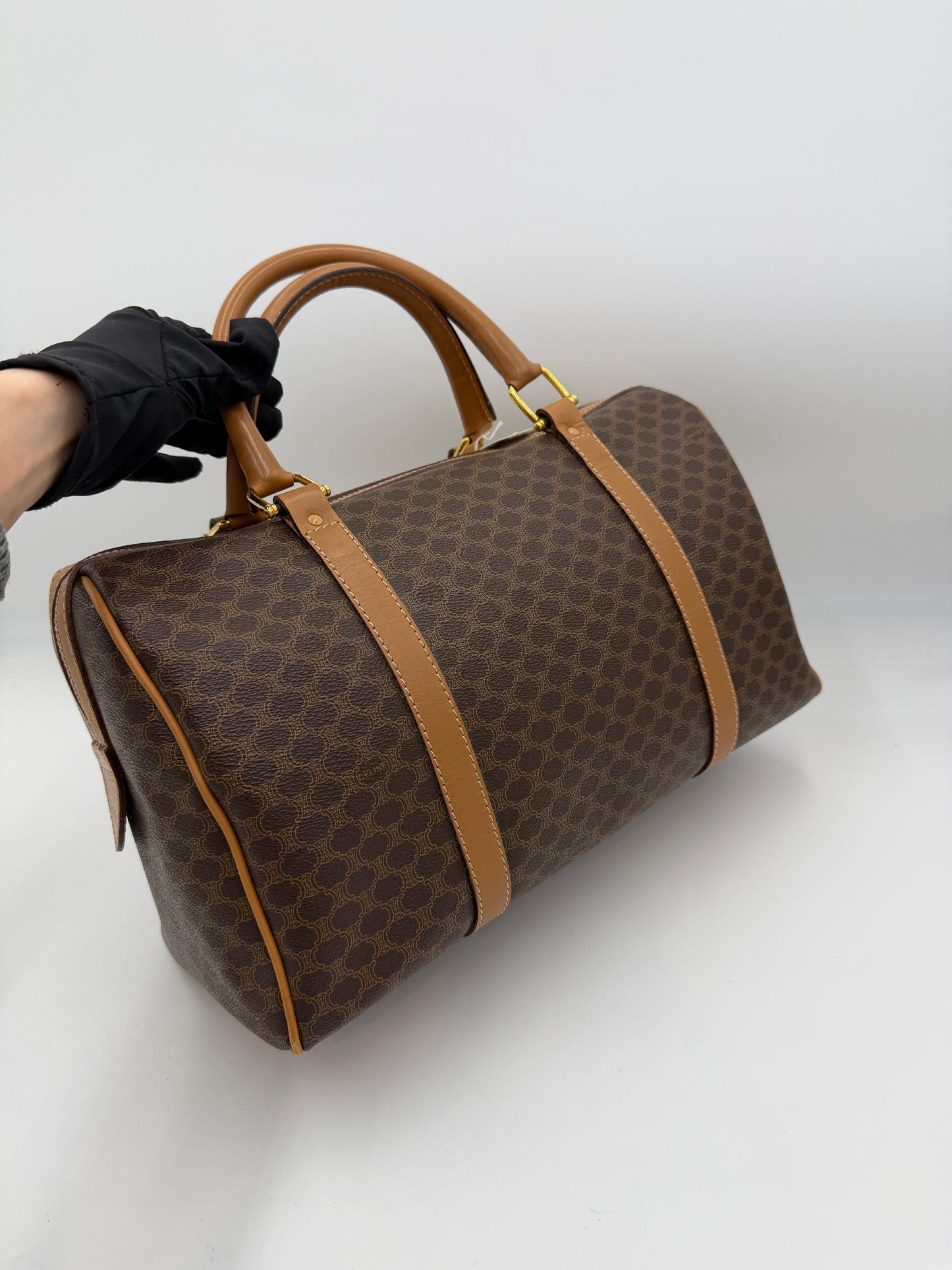 Celine Macadam Boston Bag