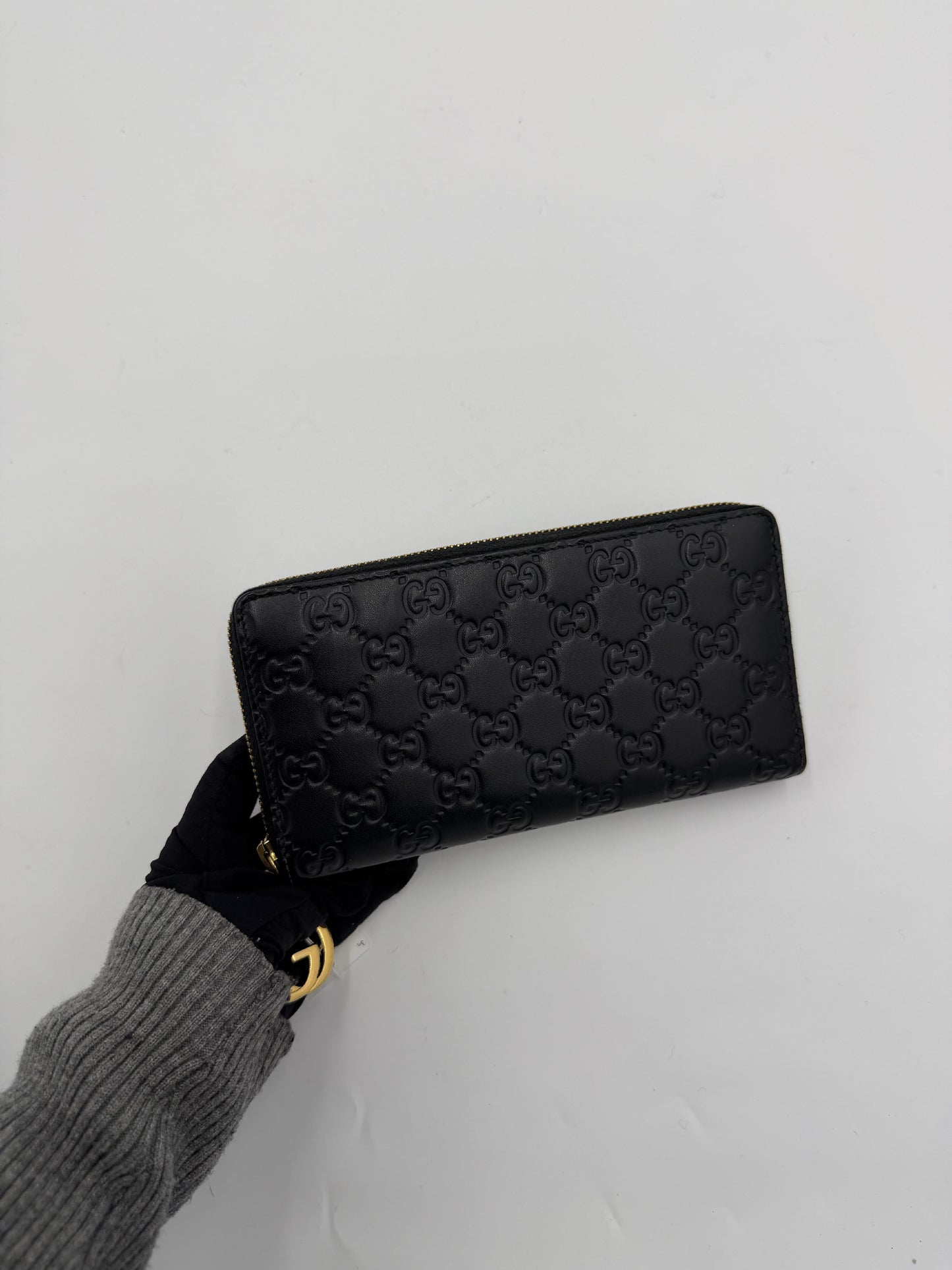Gucci Guccissima Zippy Wallet