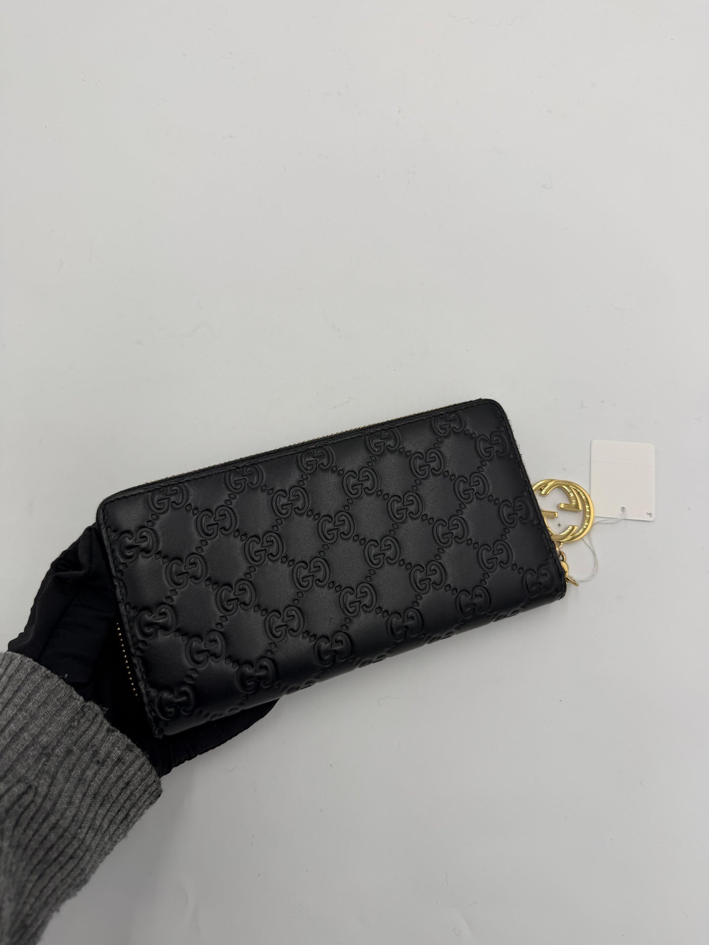 Gucci Guccissima Zippy Wallet
