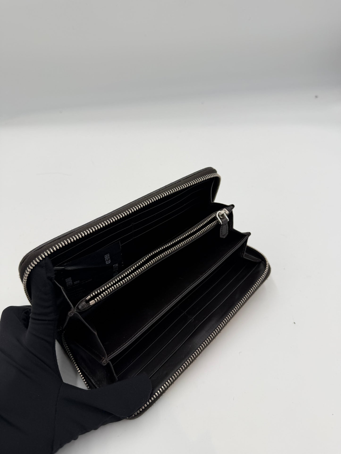 Prada Leopard Print Zip Wallet