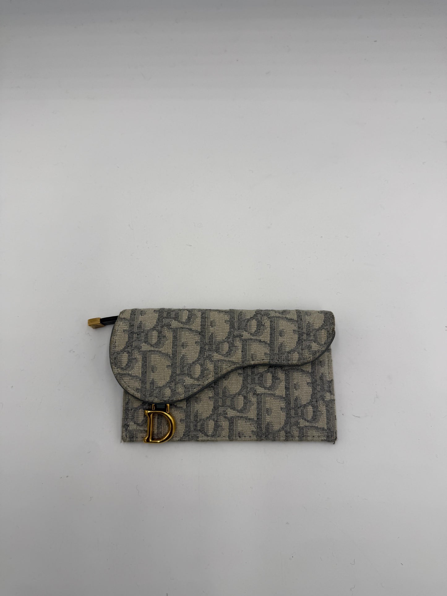Dior Oblique Saddle Card Case