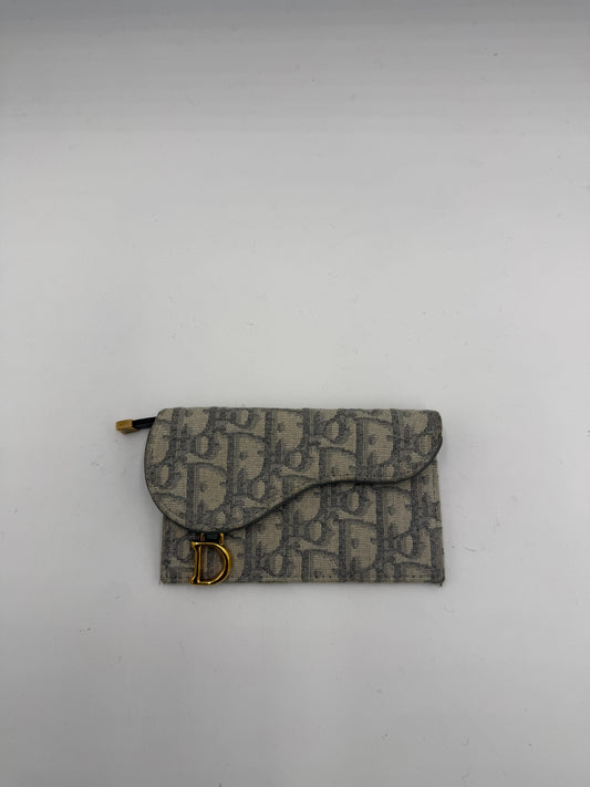 Dior Oblique Saddle Card Case