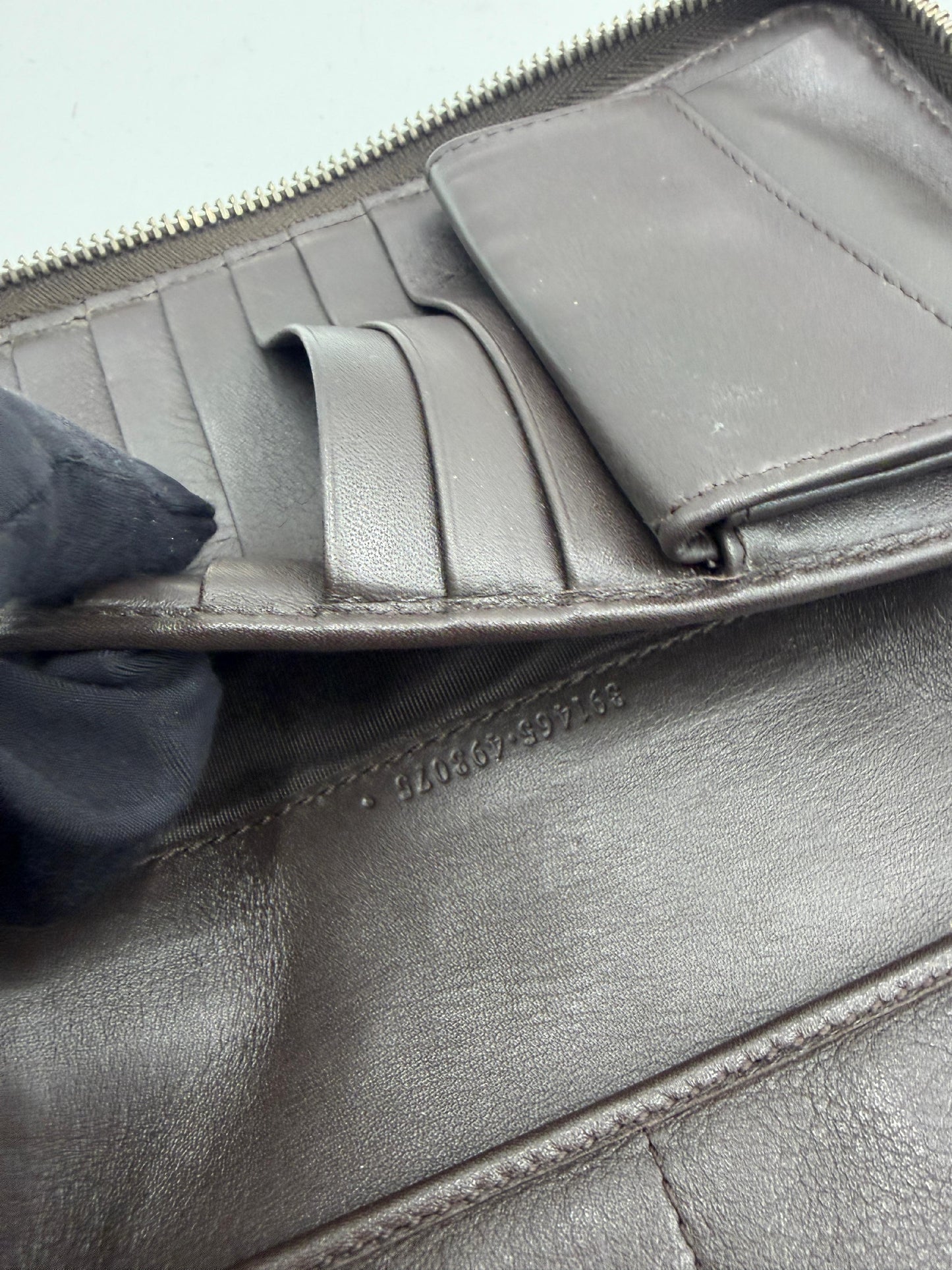 Gucci Guccissima Zip Wallet