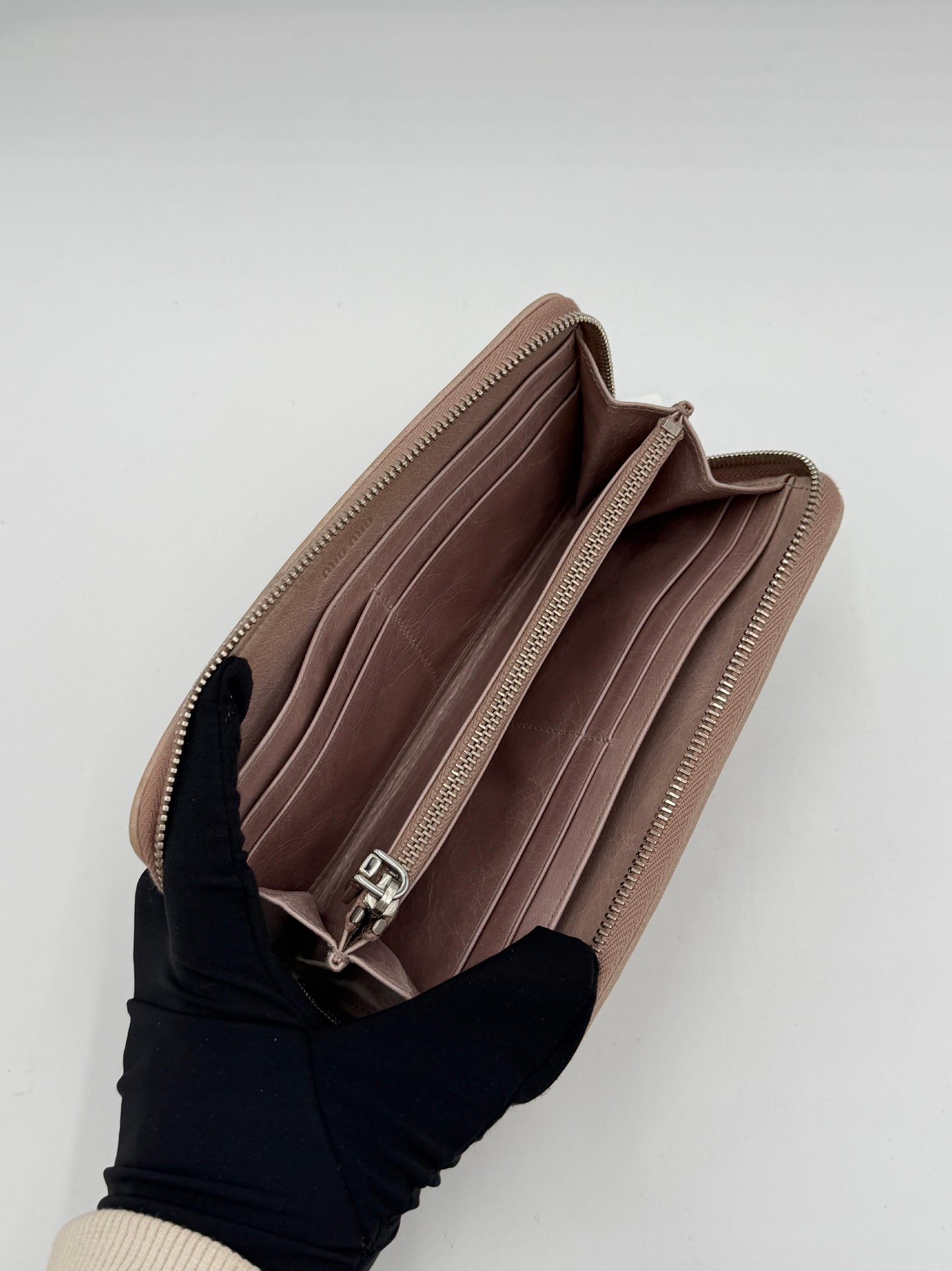 Miu Miu Nappa Zippy Wallet