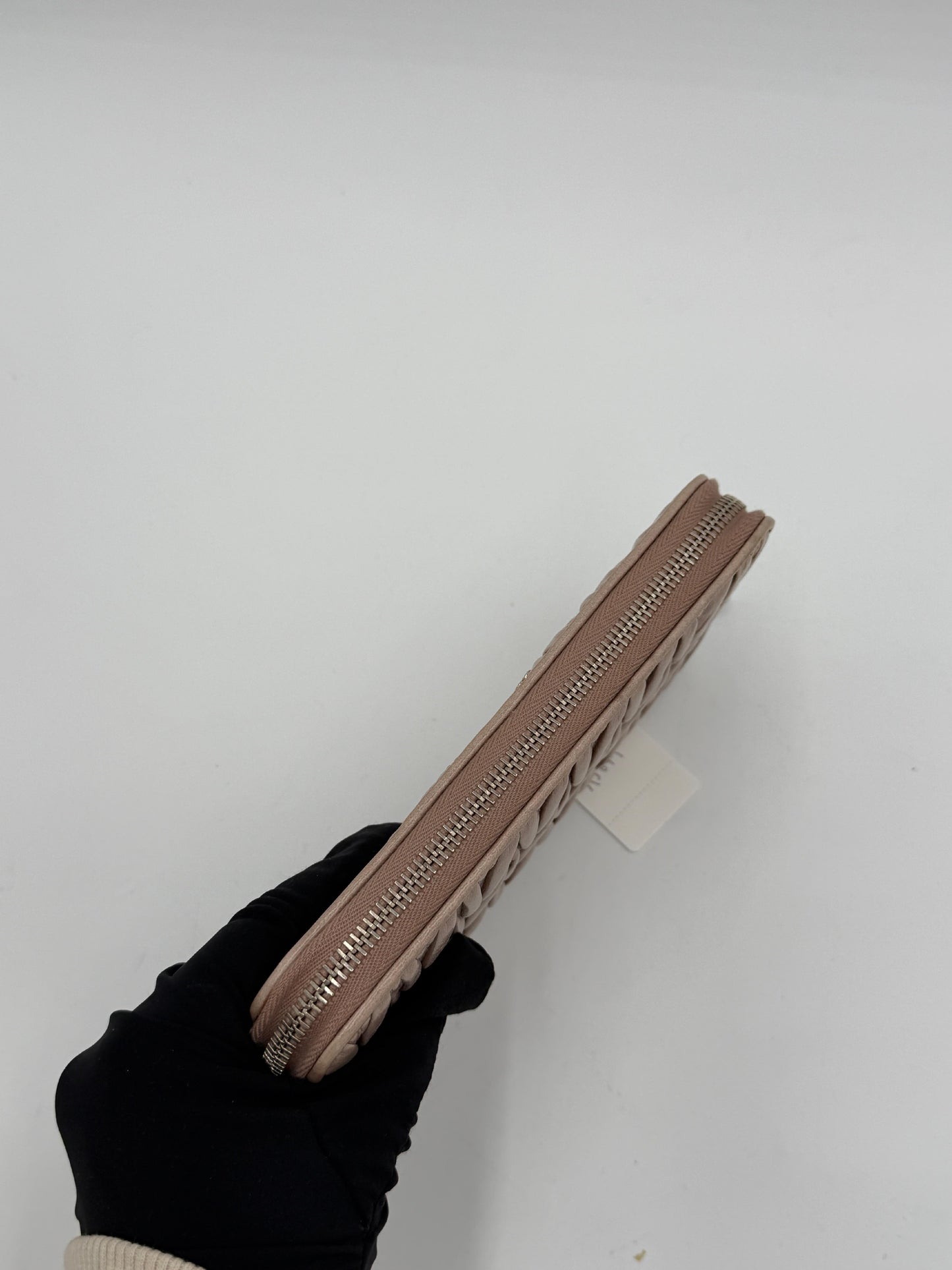 Miu Miu Nappa Zippy Wallet