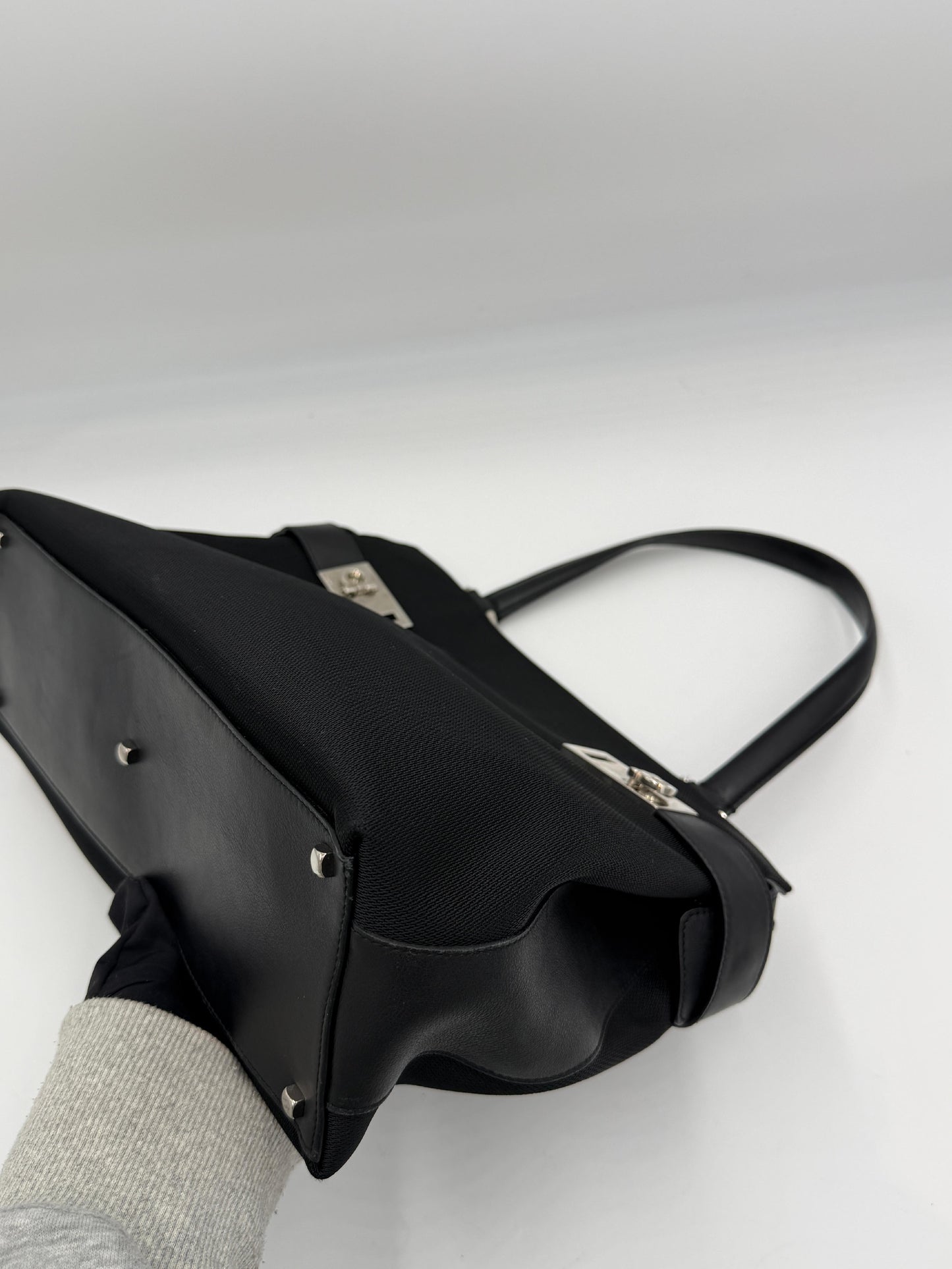 Salvatore Ferragamo Nylon Gancini Tote